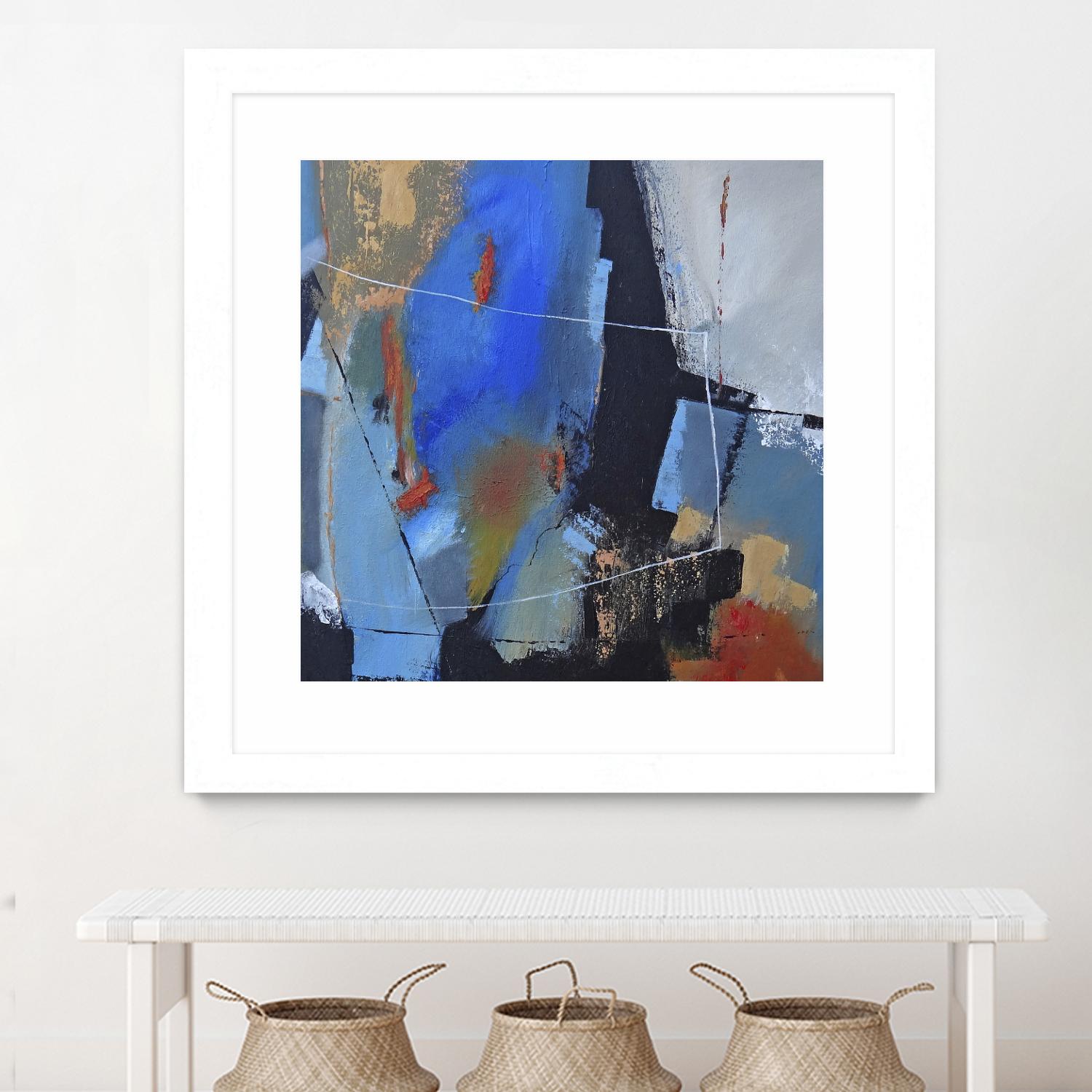 Seperation by Ruth Palmer on GIANT ART - black abstract