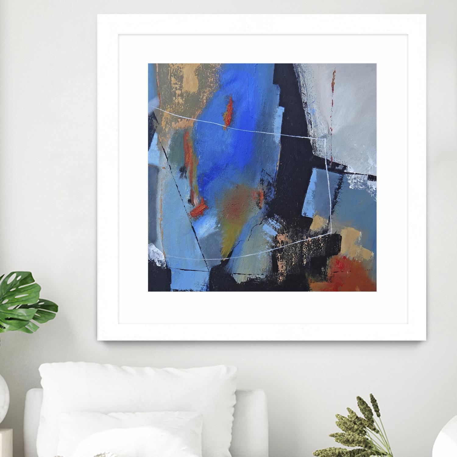 Seperation by Ruth Palmer on GIANT ART - black abstract