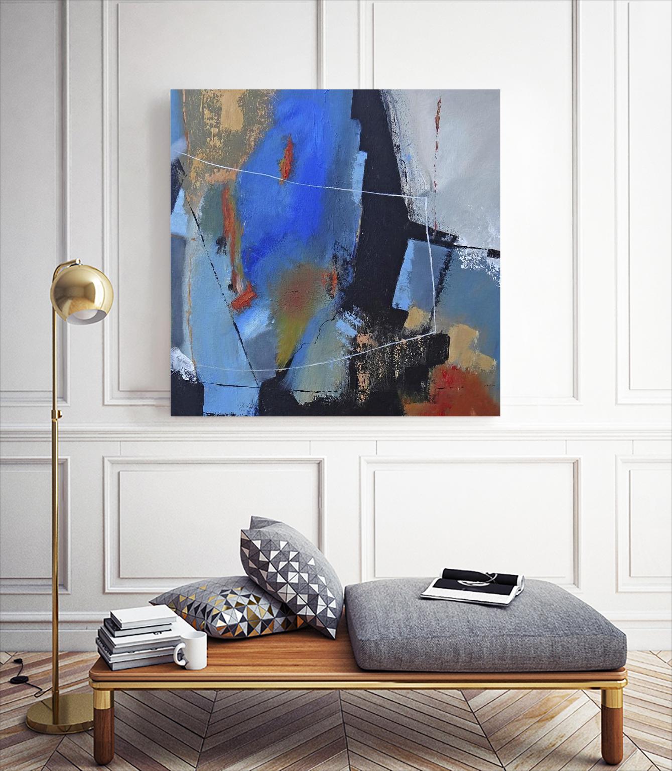 Seperation by Ruth Palmer on GIANT ART - black abstract