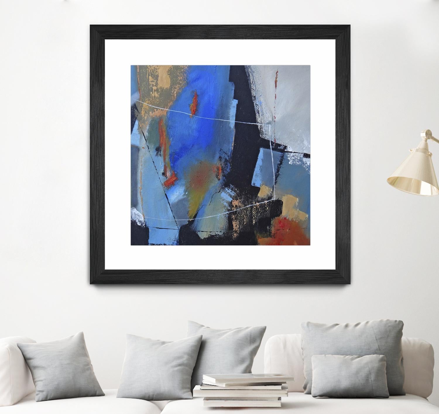 Seperation by Ruth Palmer on GIANT ART - black abstract