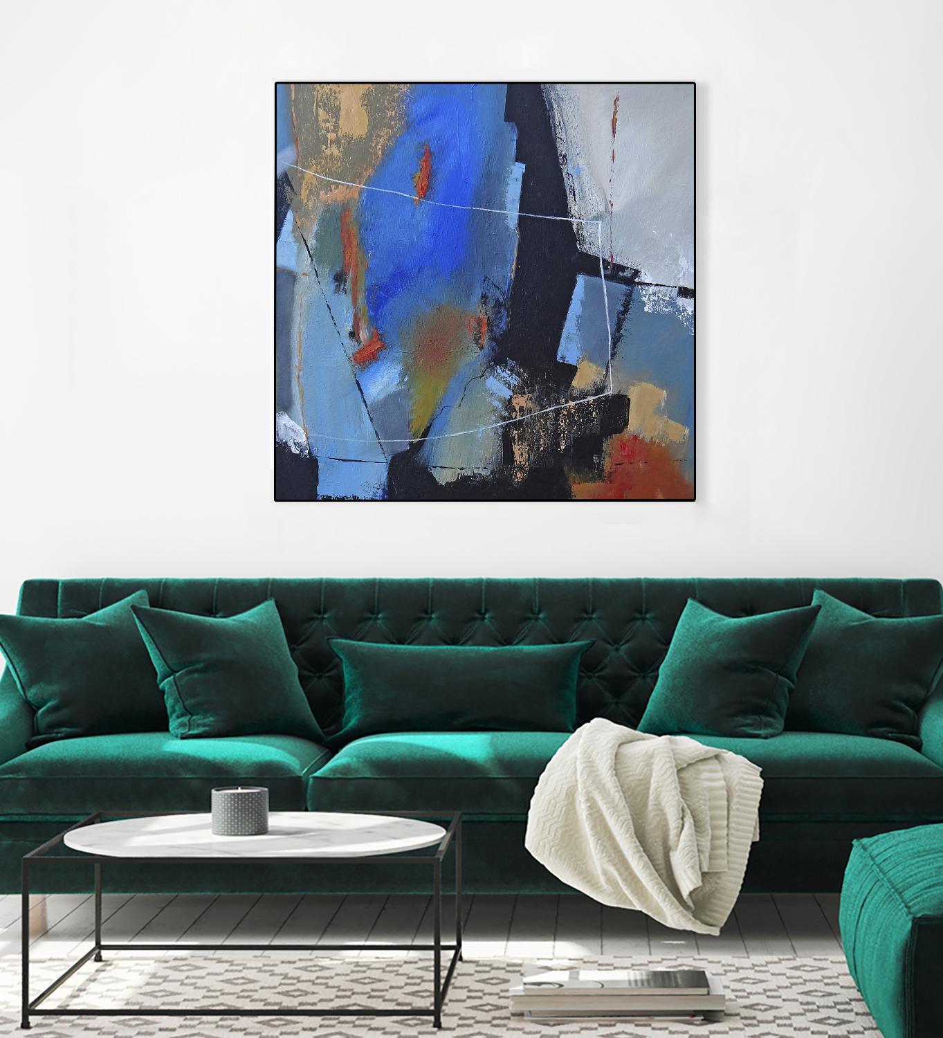 Seperation by Ruth Palmer on GIANT ART - black abstract