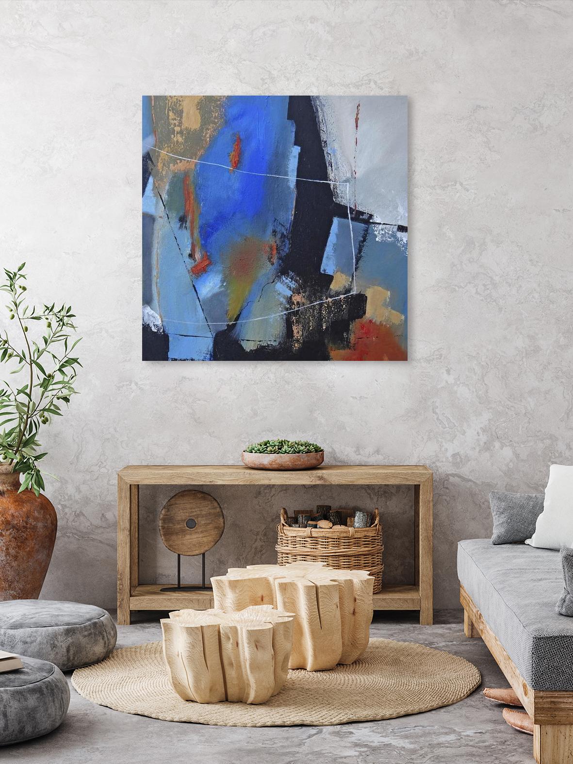 Seperation by Ruth Palmer on GIANT ART - black abstract