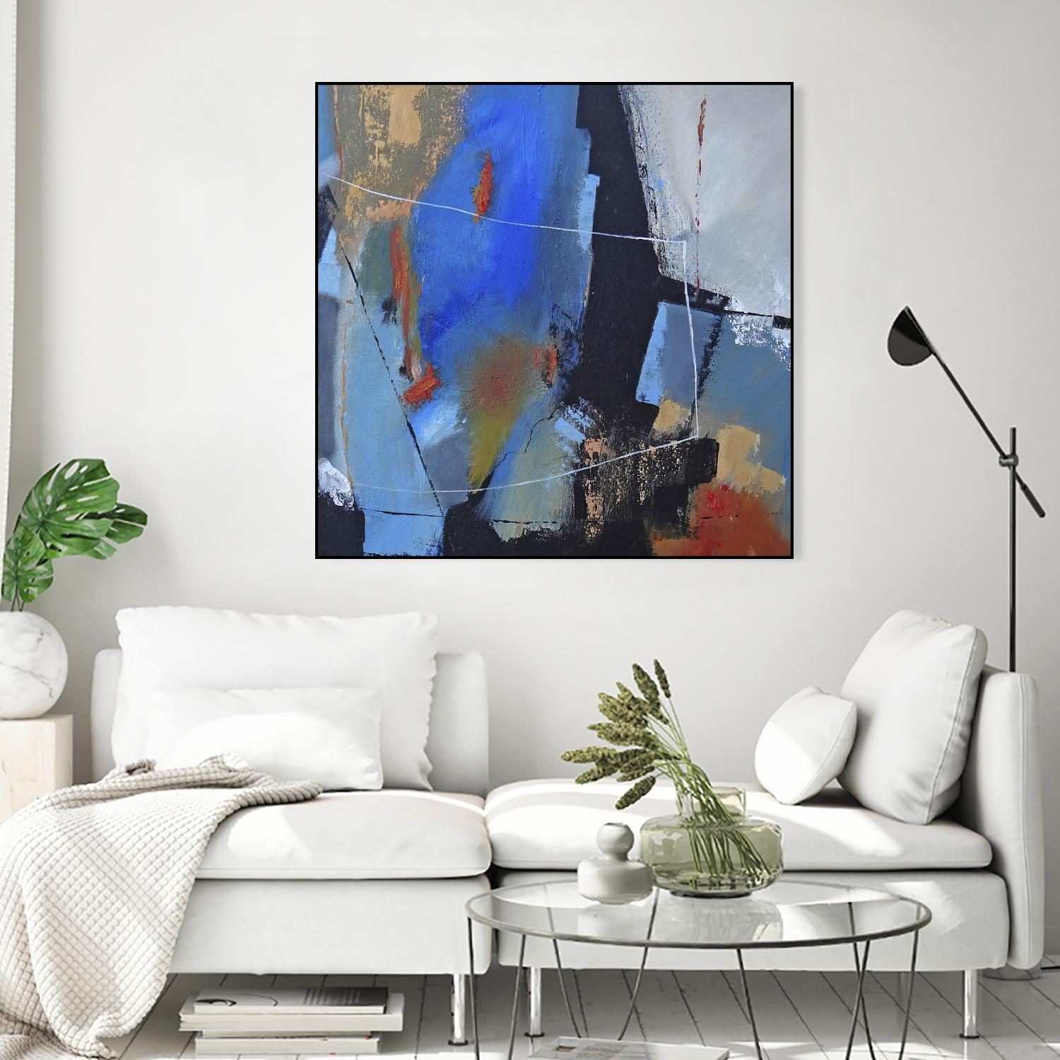 Seperation by Ruth Palmer on GIANT ART - black abstract