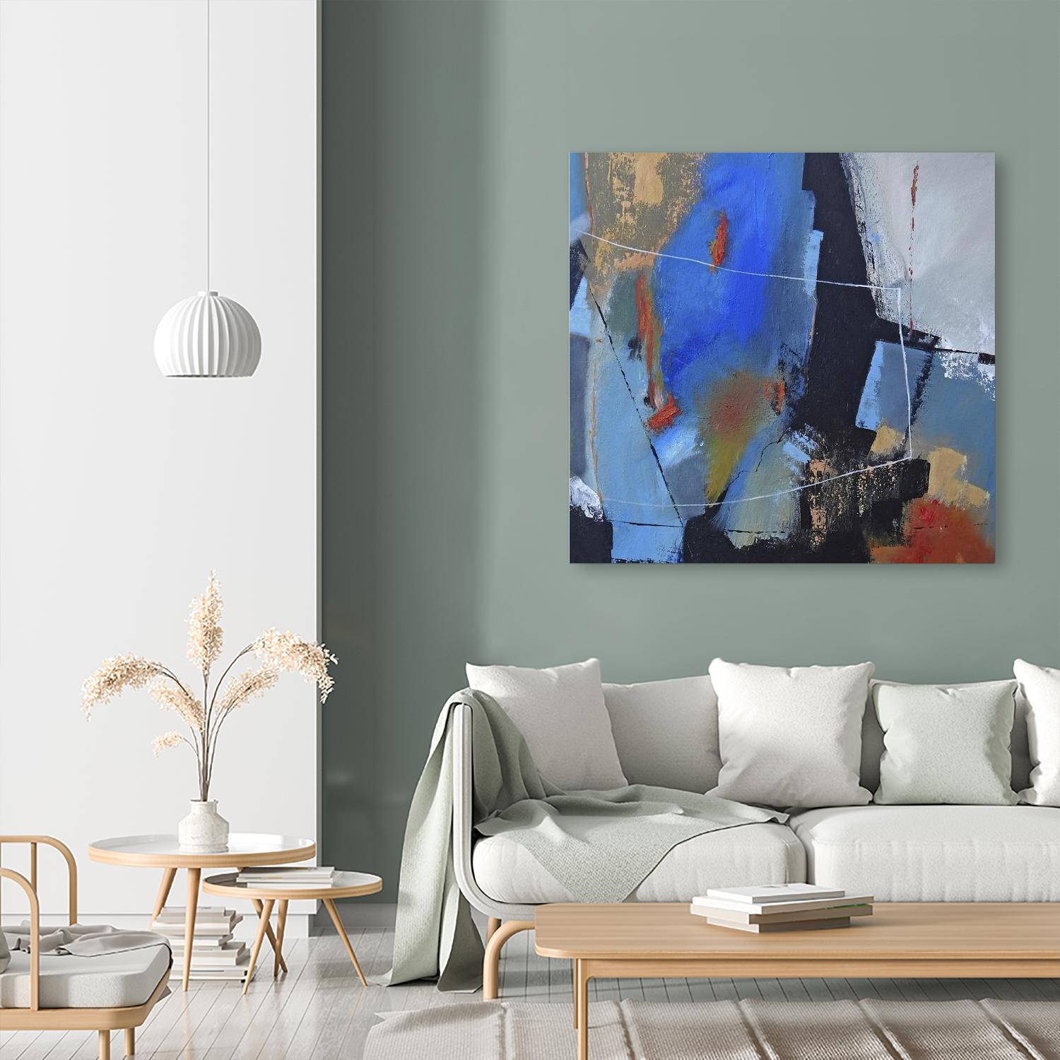 Seperation by Ruth Palmer on GIANT ART - black abstract