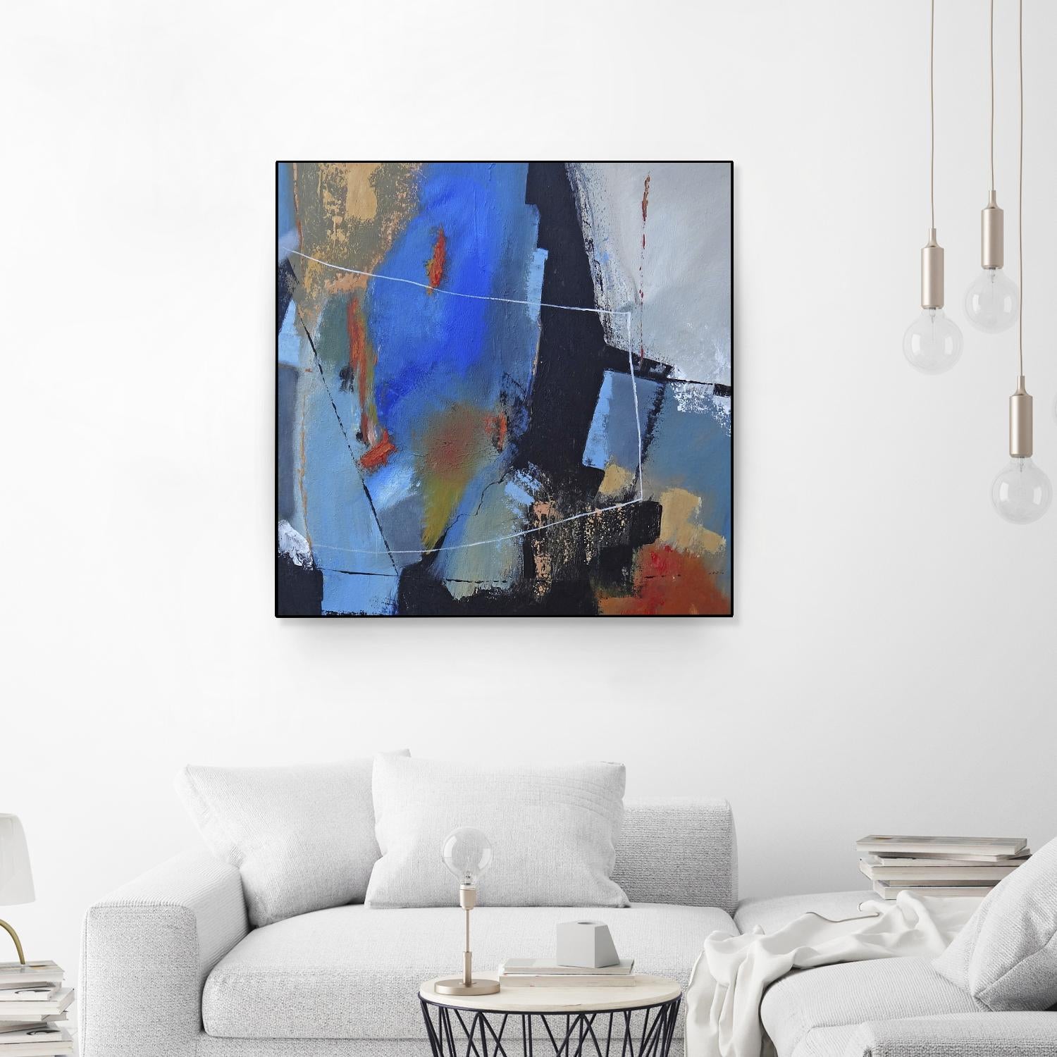 Seperation by Ruth Palmer on GIANT ART - black abstract