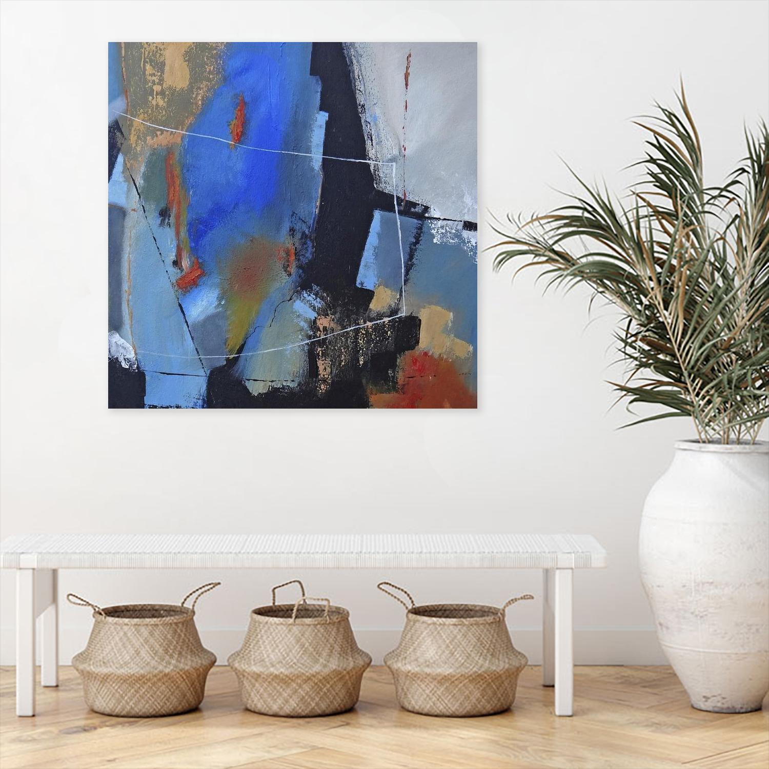 Seperation by Ruth Palmer on GIANT ART - black abstract