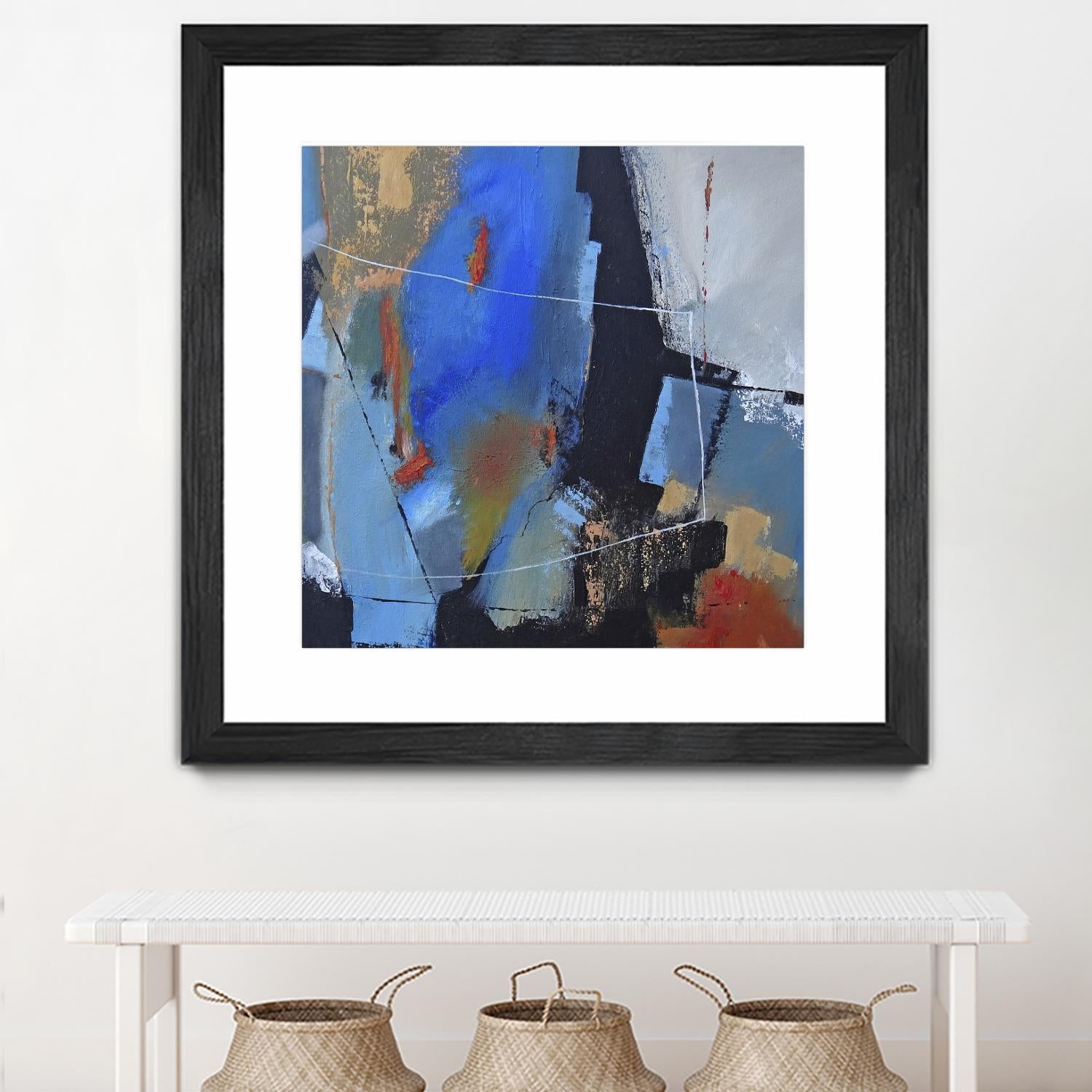 Seperation by Ruth Palmer on GIANT ART - black abstract