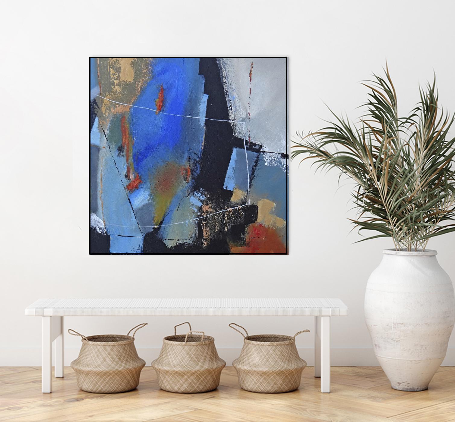 Seperation by Ruth Palmer on GIANT ART - black abstract