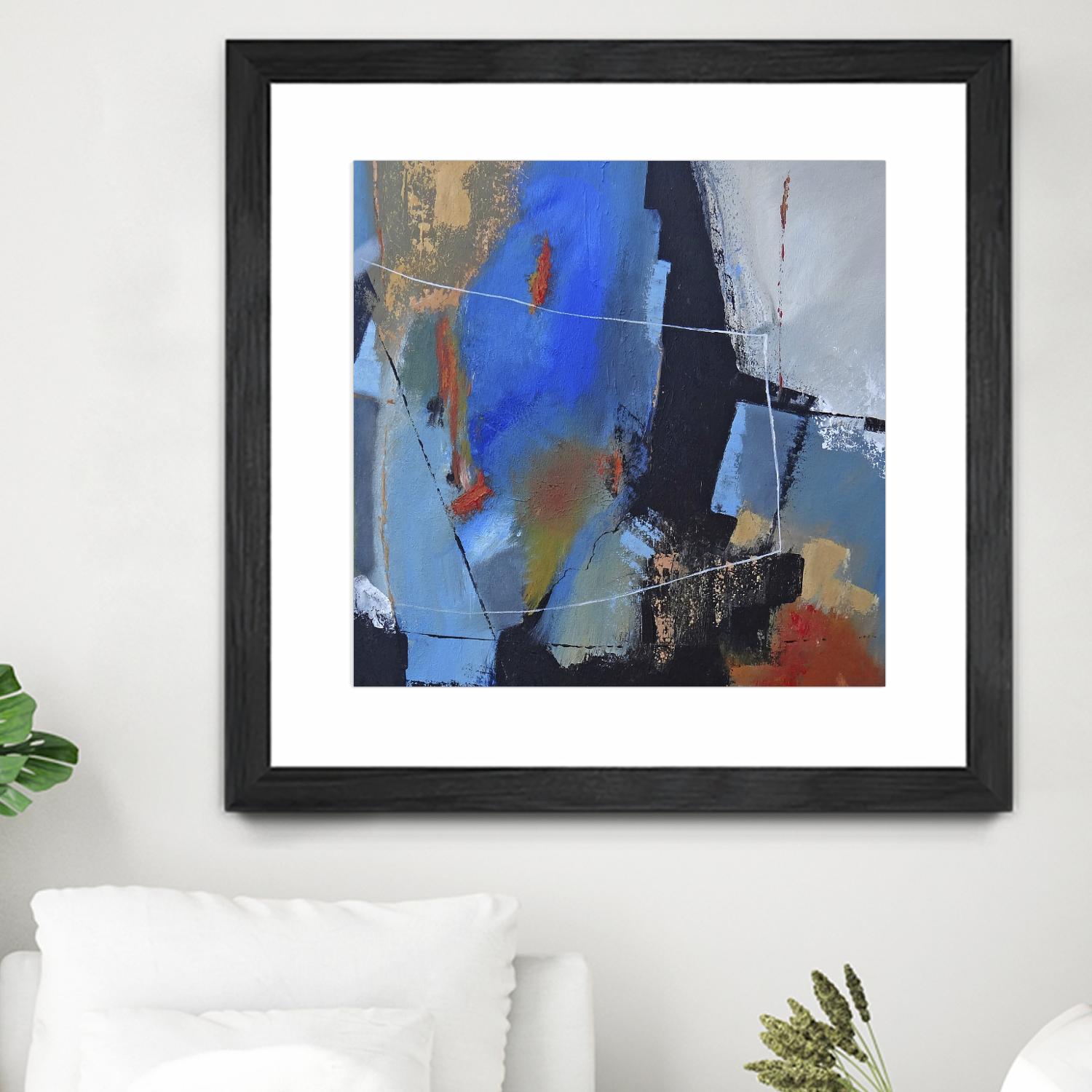 Seperation by Ruth Palmer on GIANT ART - black abstract