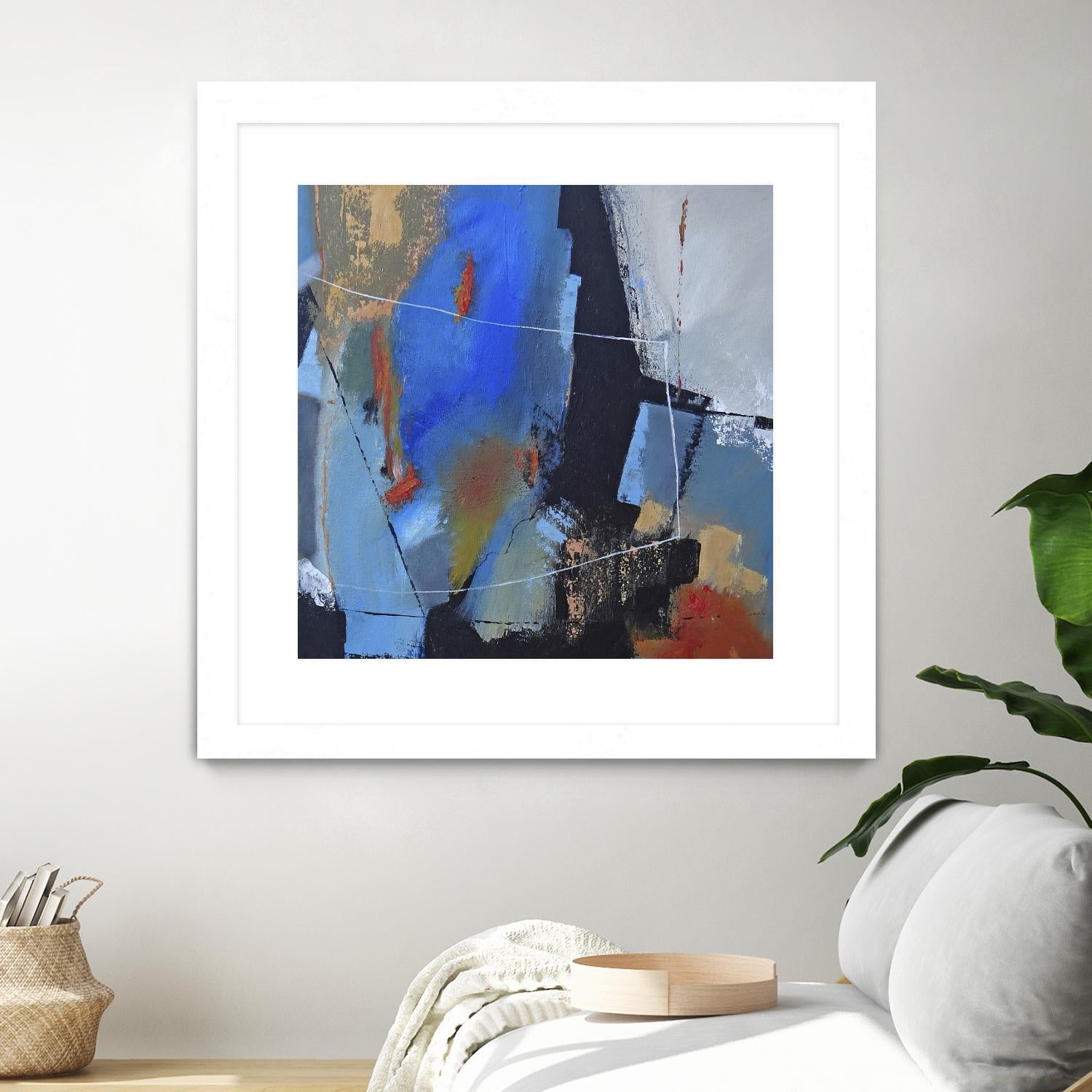 Seperation by Ruth Palmer on GIANT ART - black abstract