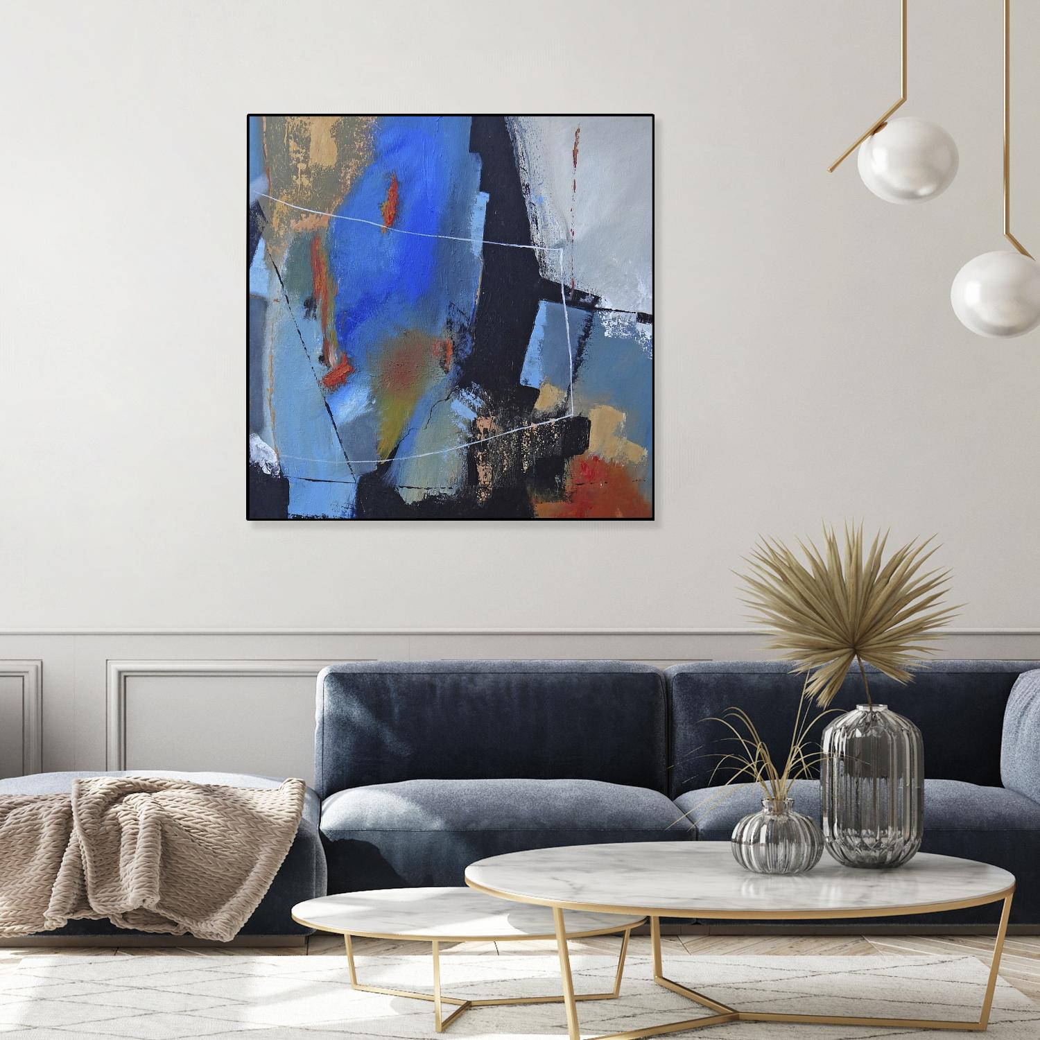 Seperation by Ruth Palmer on GIANT ART - black abstract