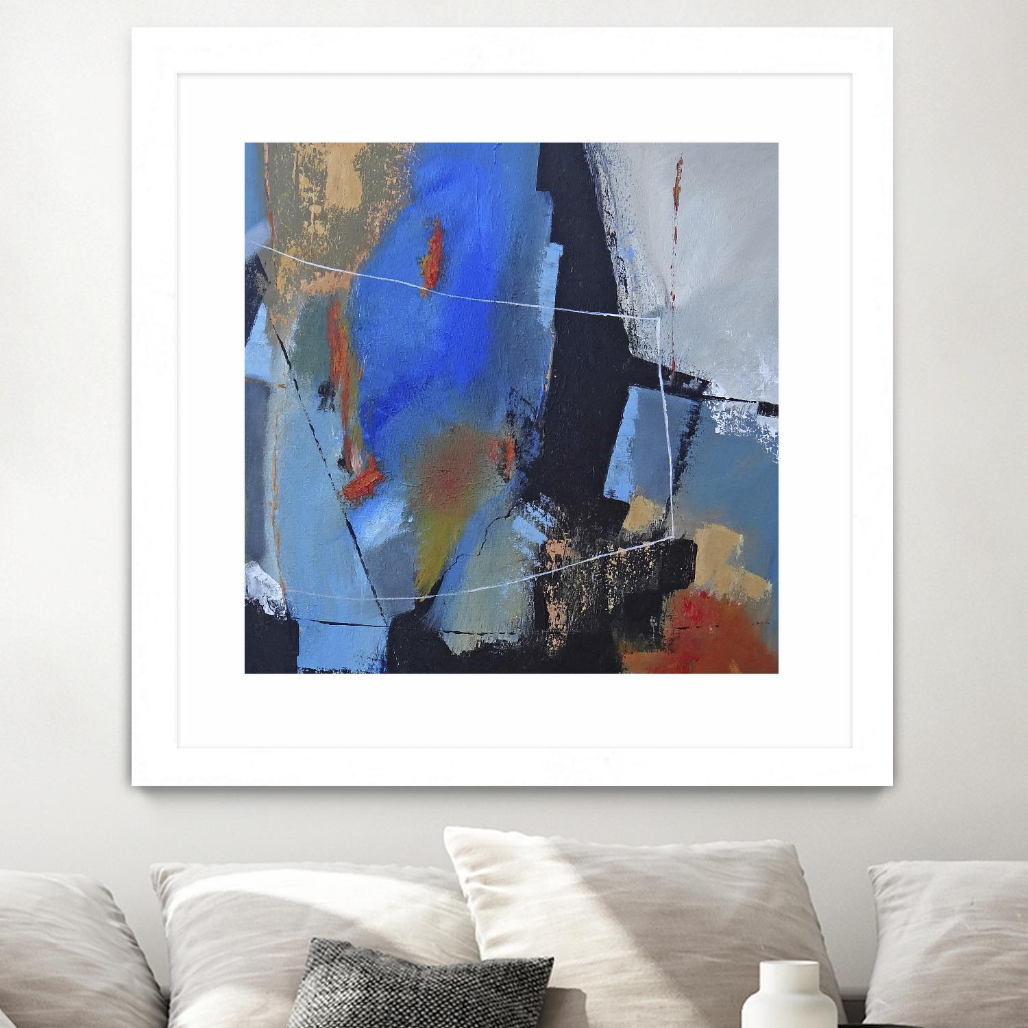 Seperation by Ruth Palmer on GIANT ART - black abstract