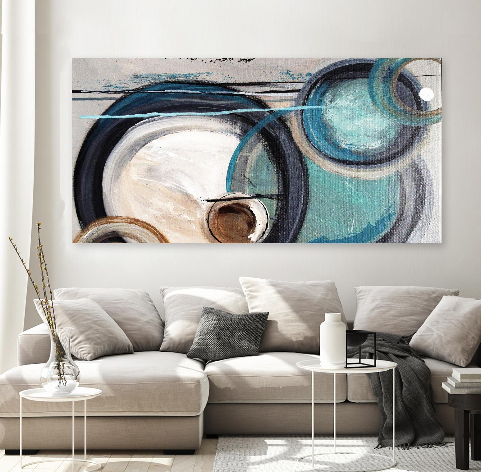 Literature of Peace II by Ruth Palmer on GIANT ART - grey abstract