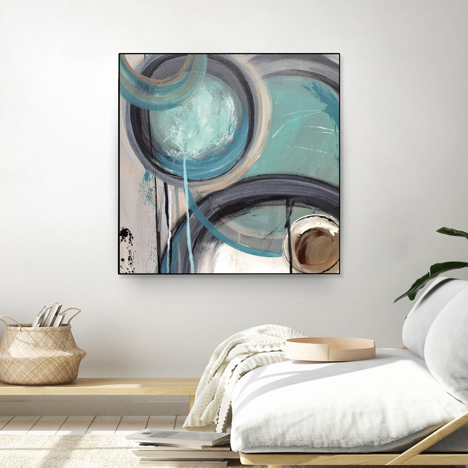 Instant Song I by Ruth Palmer on GIANT ART - black abstract