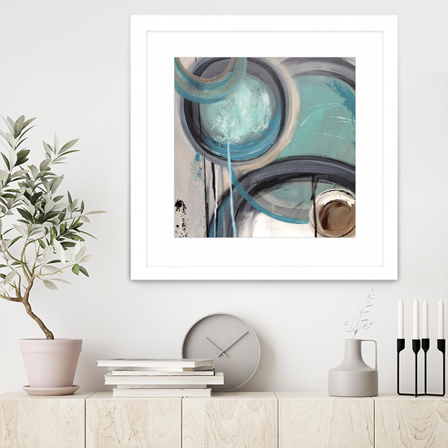 Instant Song I by Ruth Palmer on GIANT ART - black abstract