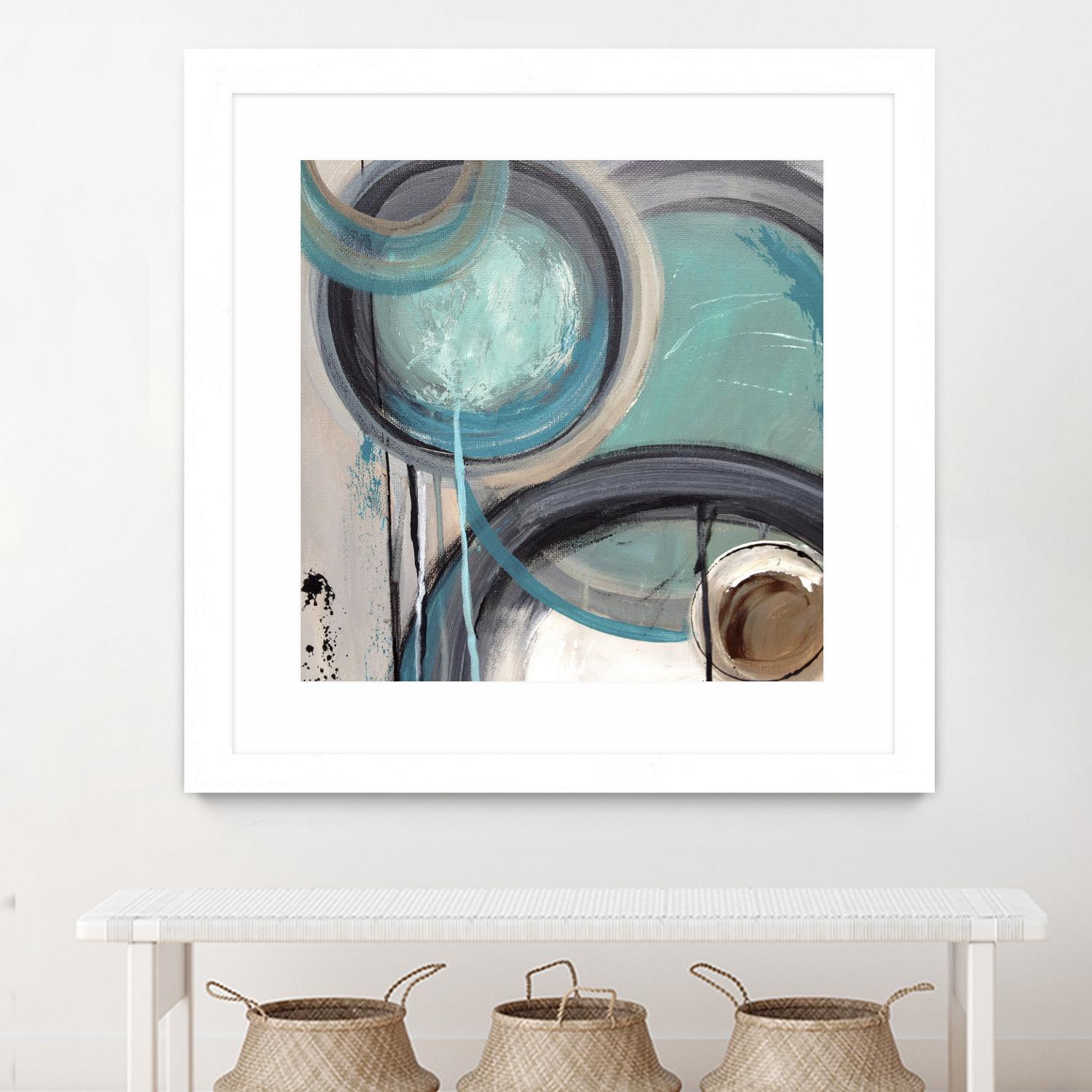 Instant Song I by Ruth Palmer on GIANT ART - black abstract