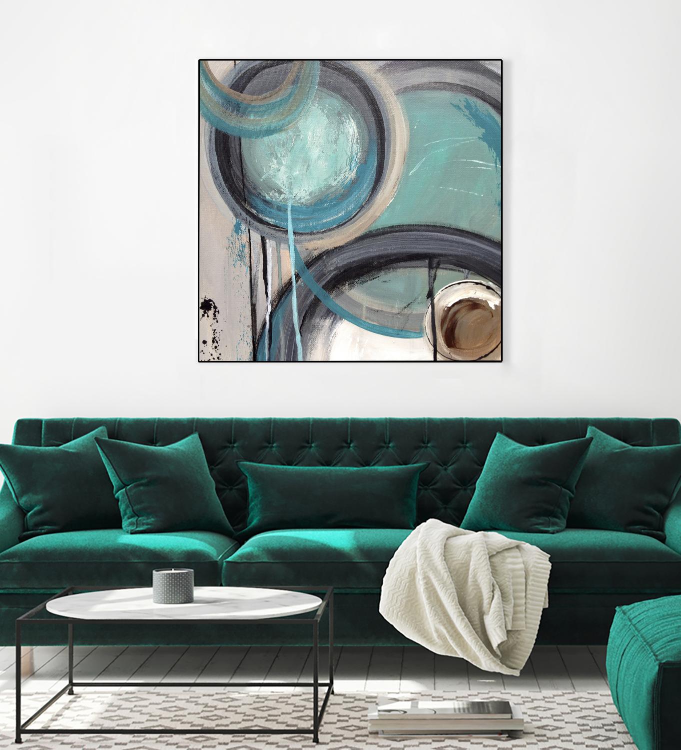 Instant Song I by Ruth Palmer on GIANT ART - black abstract