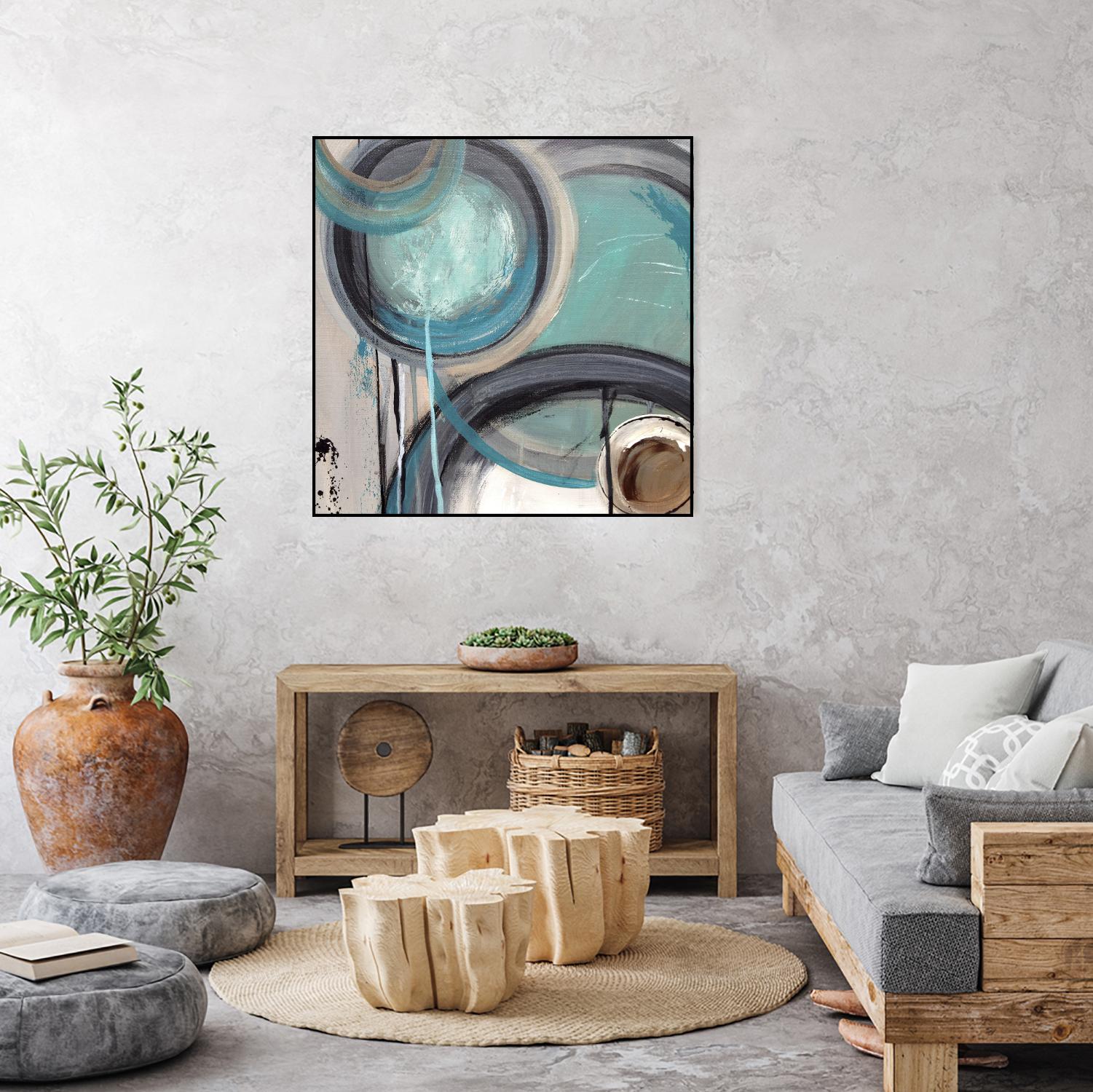 Instant Song I by Ruth Palmer on GIANT ART - black abstract