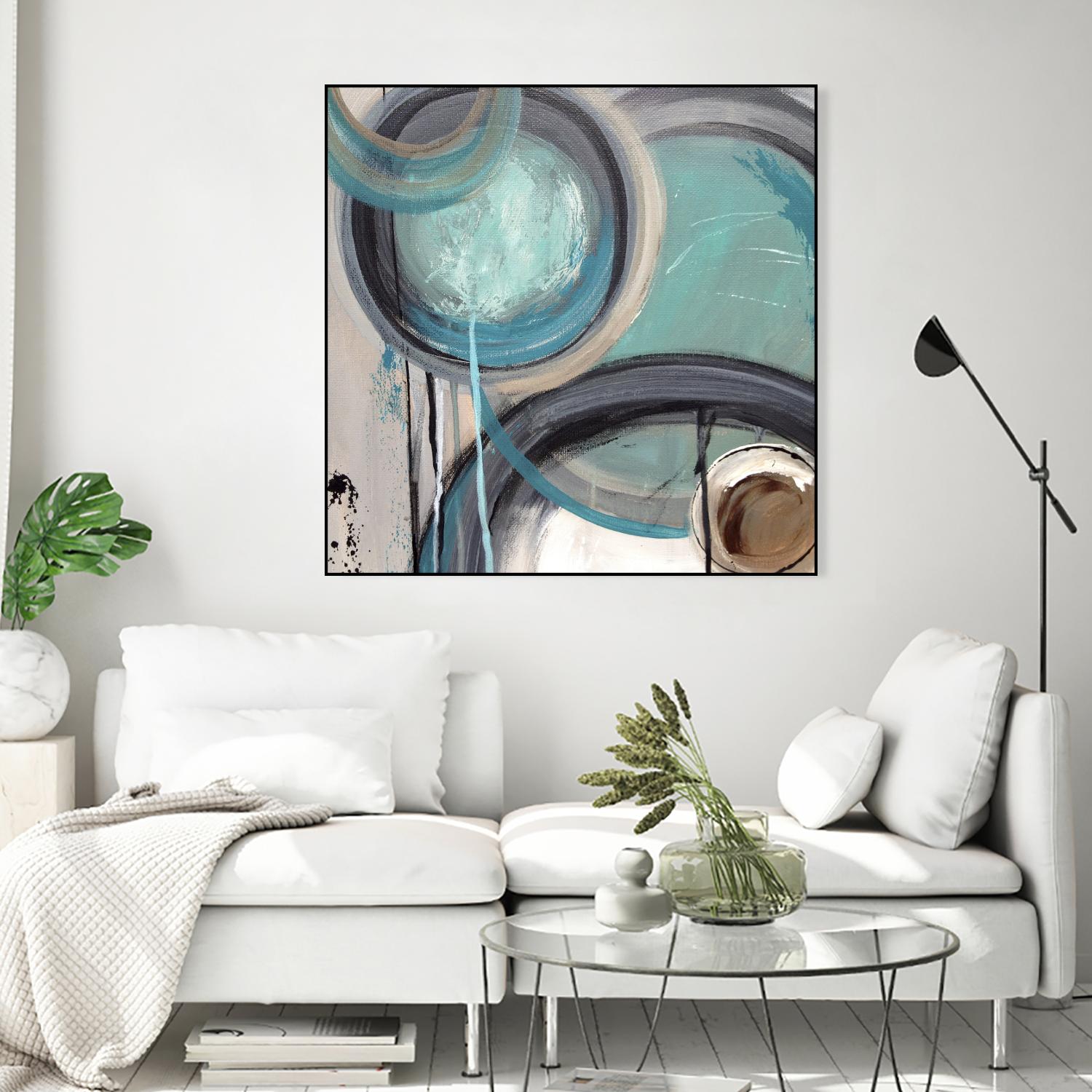 Instant Song I by Ruth Palmer on GIANT ART - black abstract