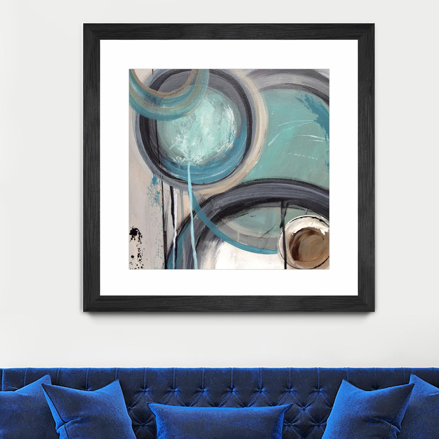 Instant Song I by Ruth Palmer on GIANT ART - black abstract