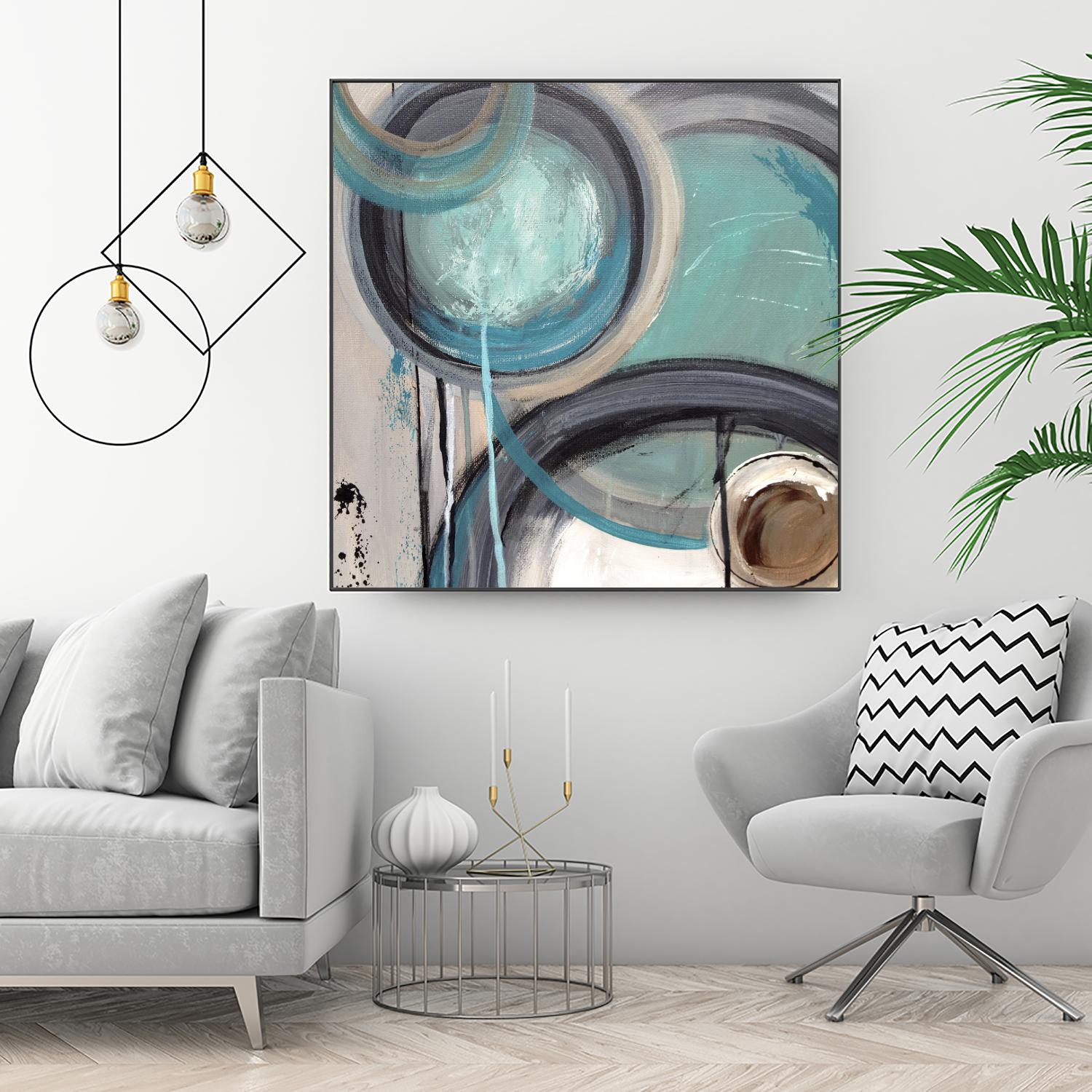 Instant Song I by Ruth Palmer on GIANT ART - black abstract