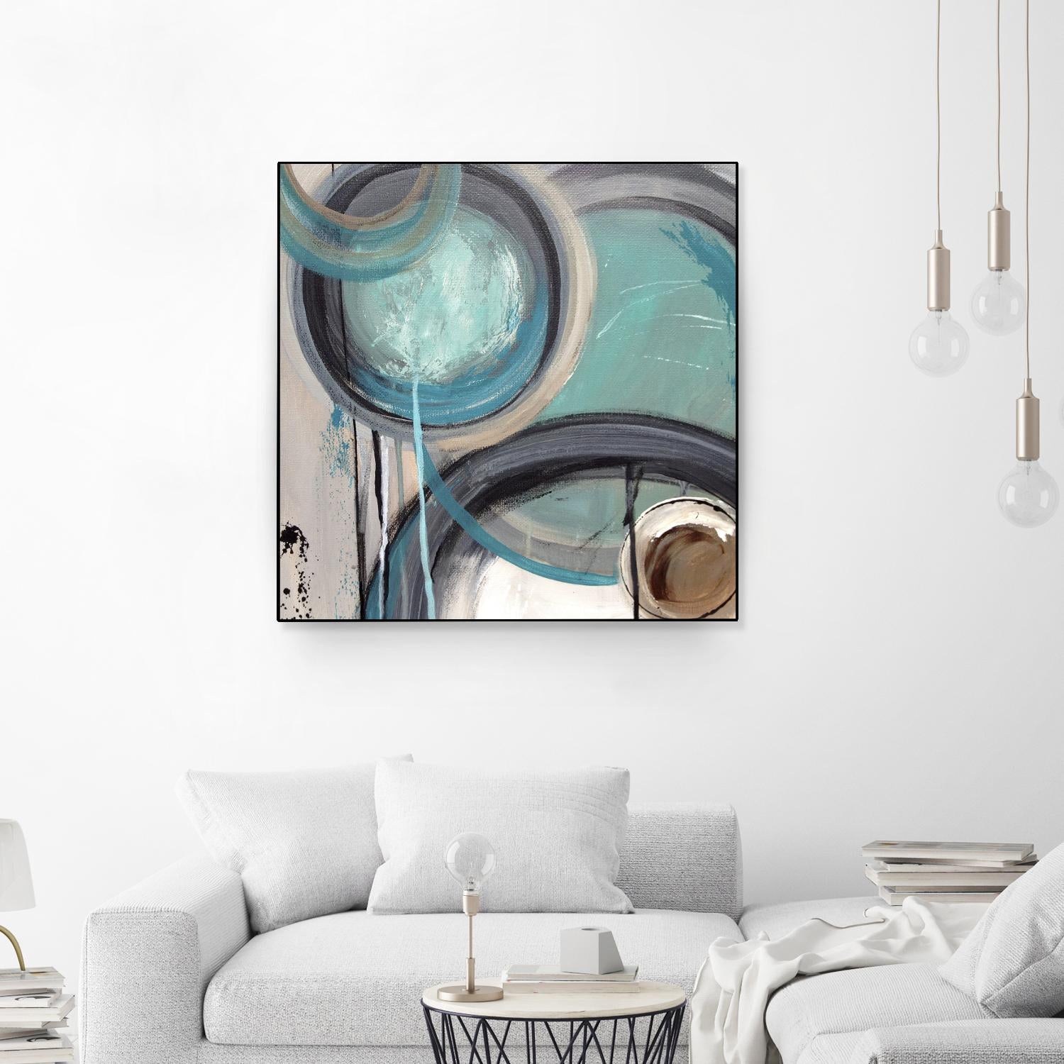 Instant Song I by Ruth Palmer on GIANT ART - black abstract