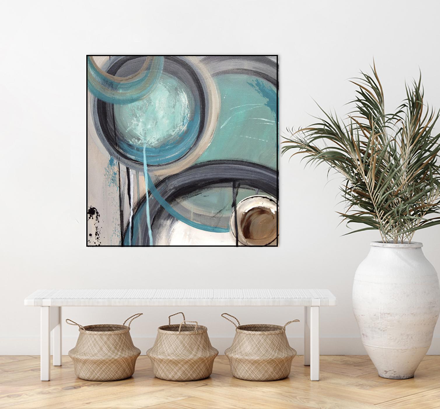 Instant Song I by Ruth Palmer on GIANT ART - black abstract