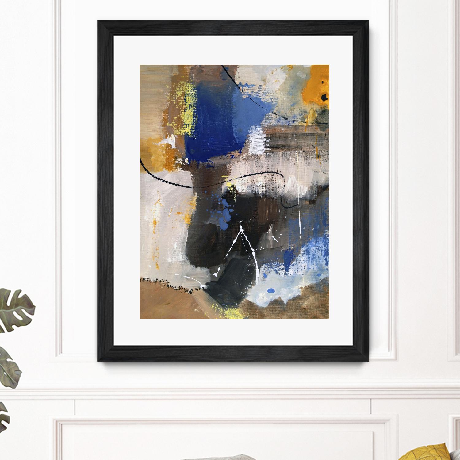 The Day is Near I by Ruth Palmer on GIANT ART - beige abstract