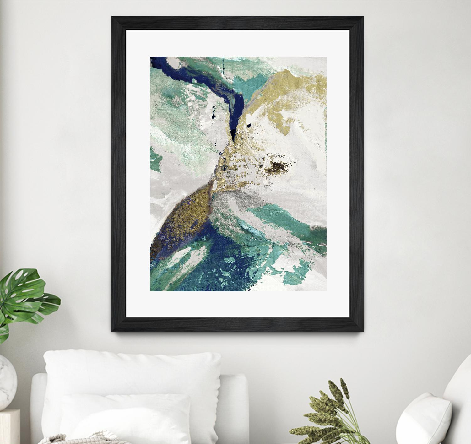 Riviera III by Ruth Palmer on GIANT ART - white abstract