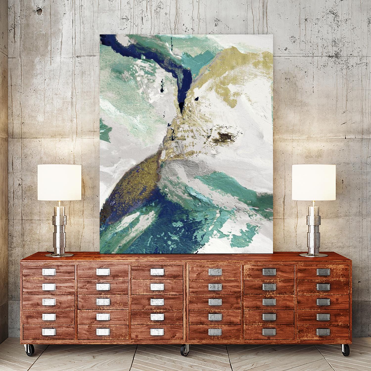 Riviera III by Ruth Palmer on GIANT ART - white abstract