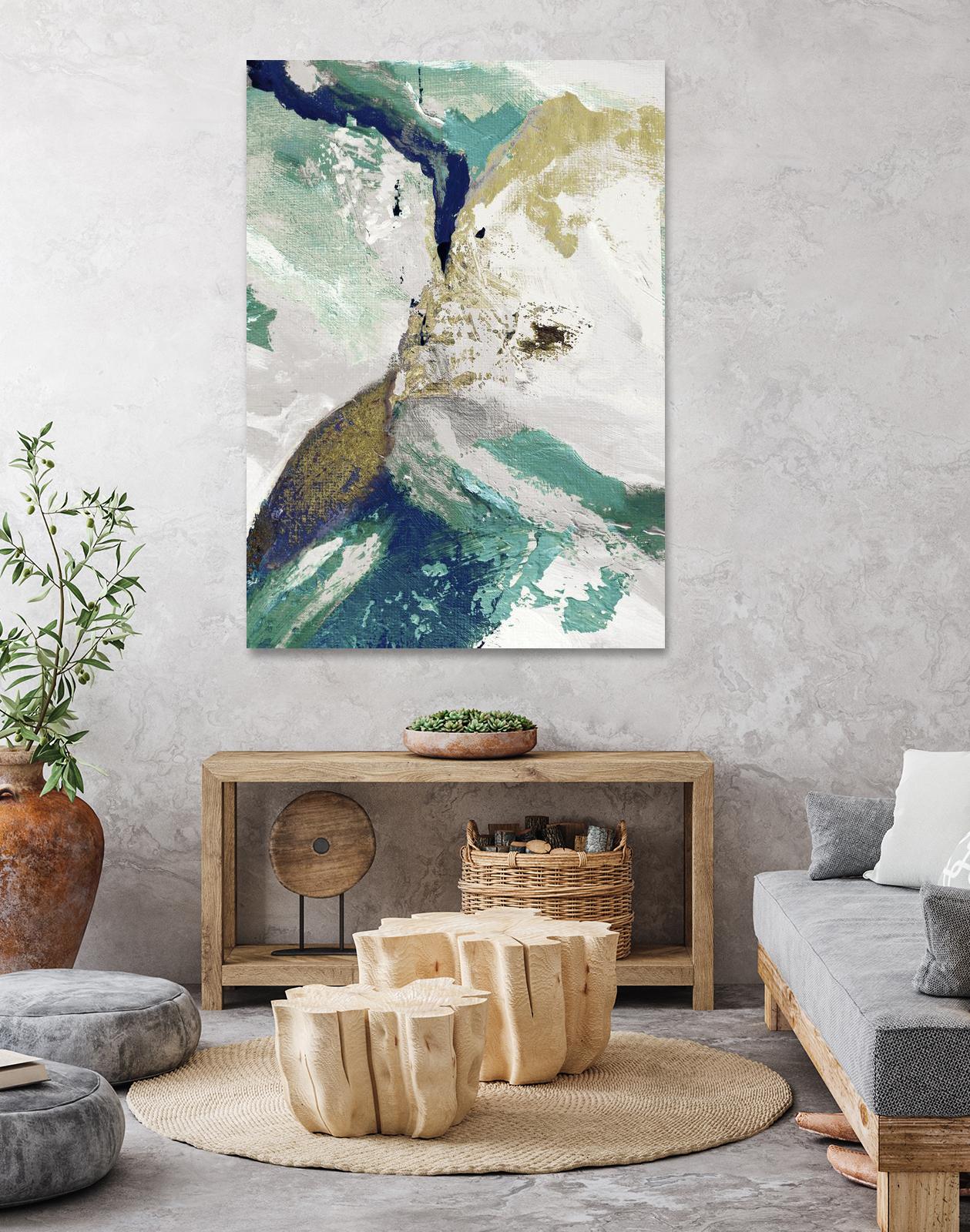 Riviera III by Ruth Palmer on GIANT ART - white abstract