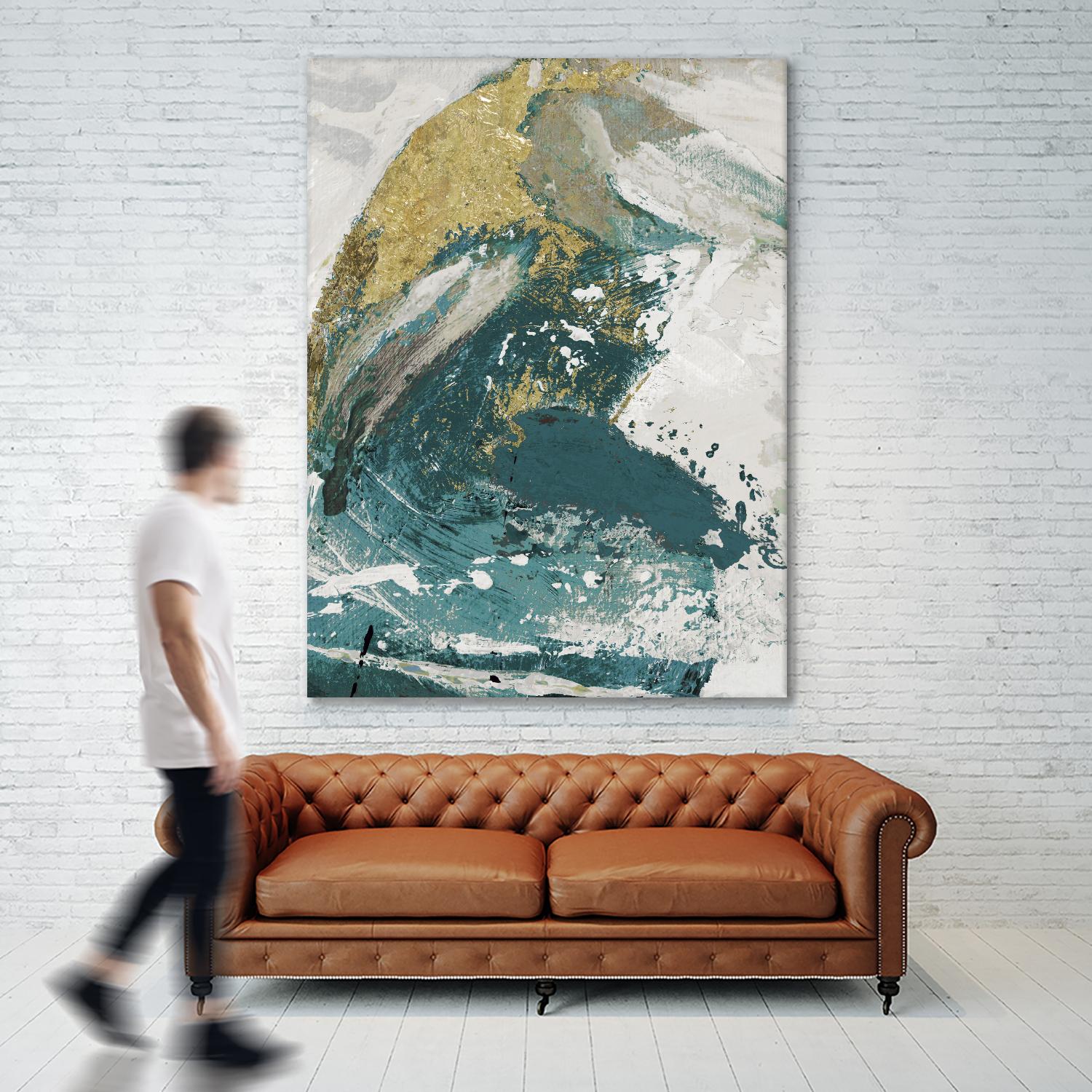 Riviera IV by Ruth Palmer on GIANT ART - white abstract