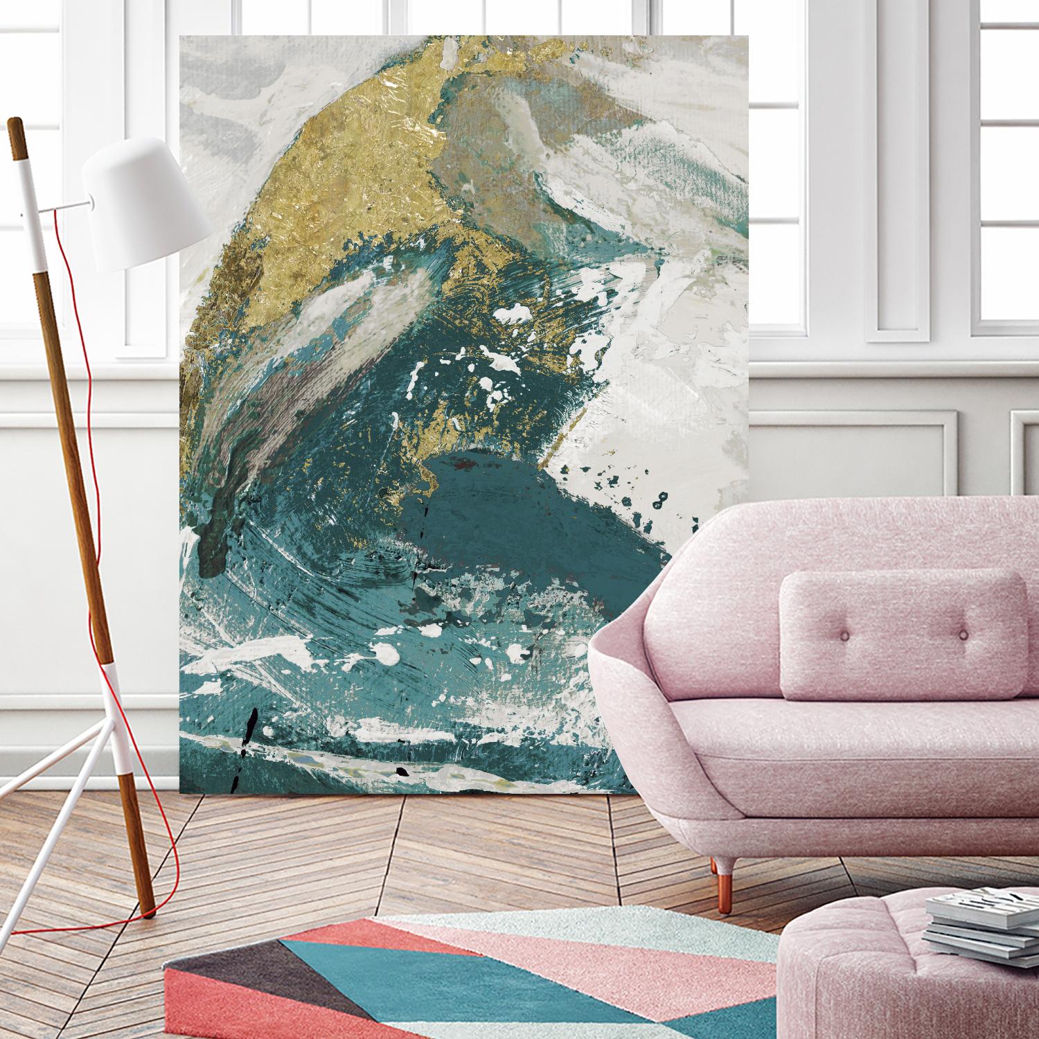 Riviera IV by Ruth Palmer on GIANT ART - white abstract