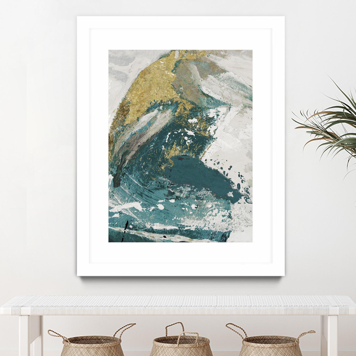 Riviera IV by Ruth Palmer on GIANT ART - white abstract