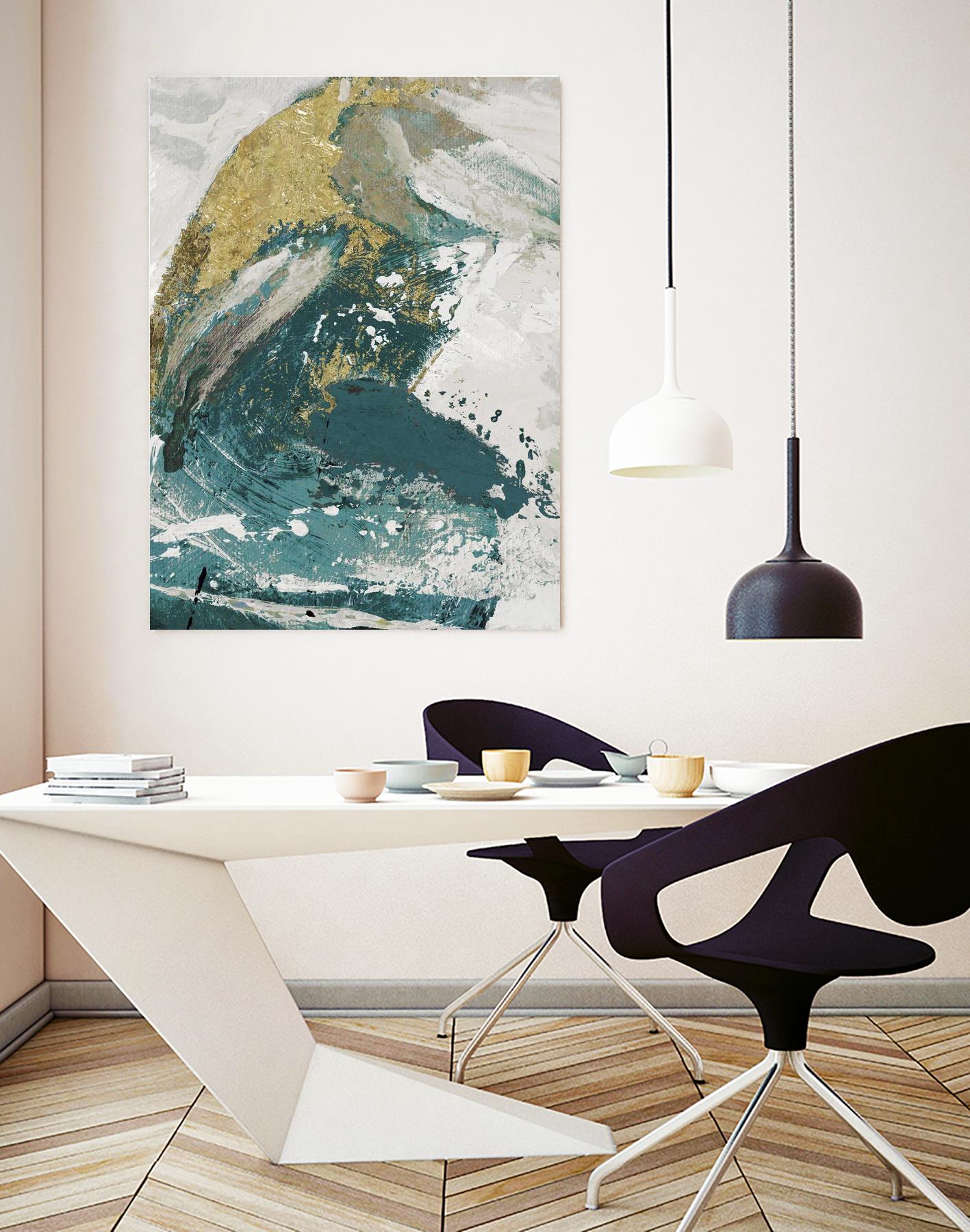 Riviera IV by Ruth Palmer on GIANT ART - white abstract