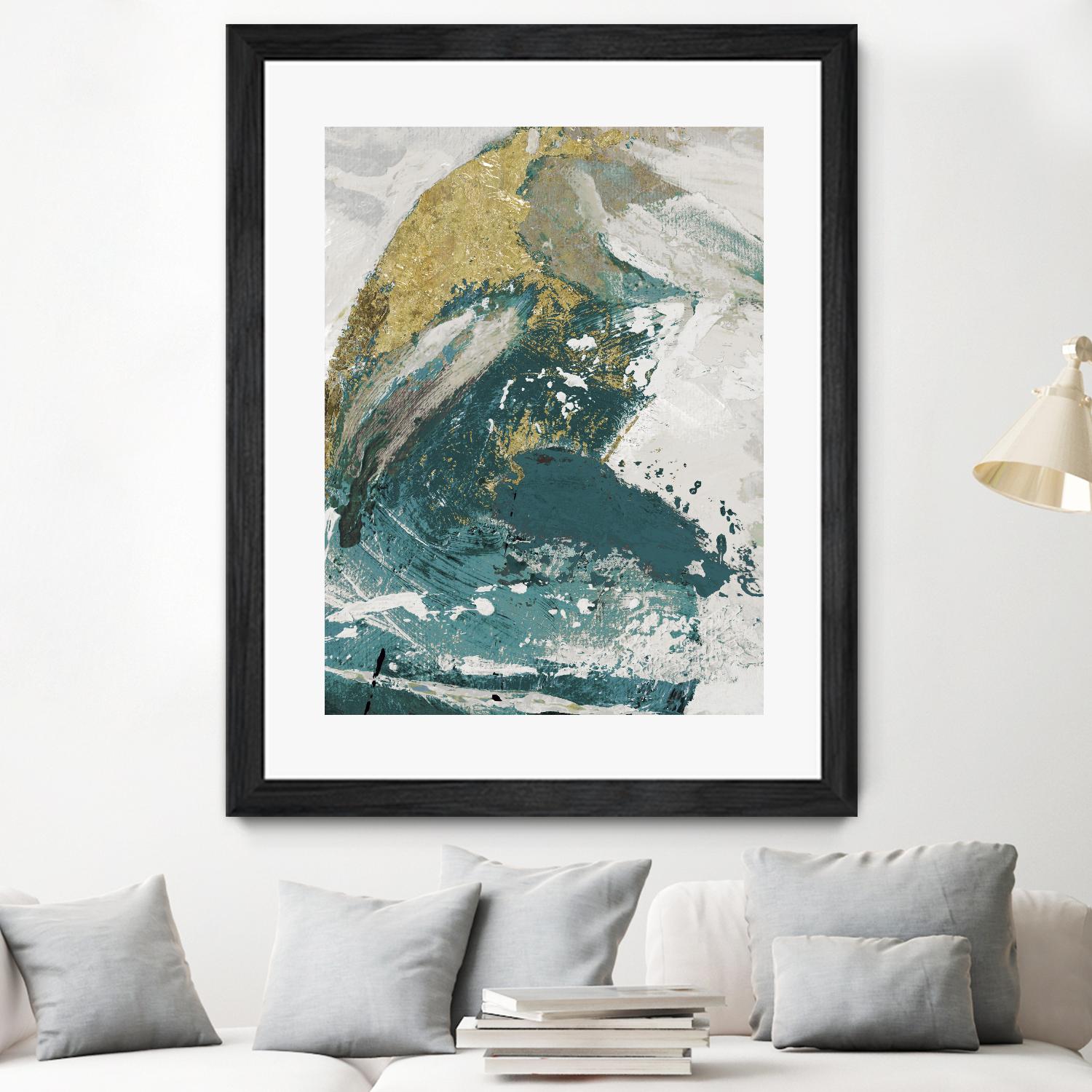 Riviera IV by Ruth Palmer on GIANT ART - white abstract