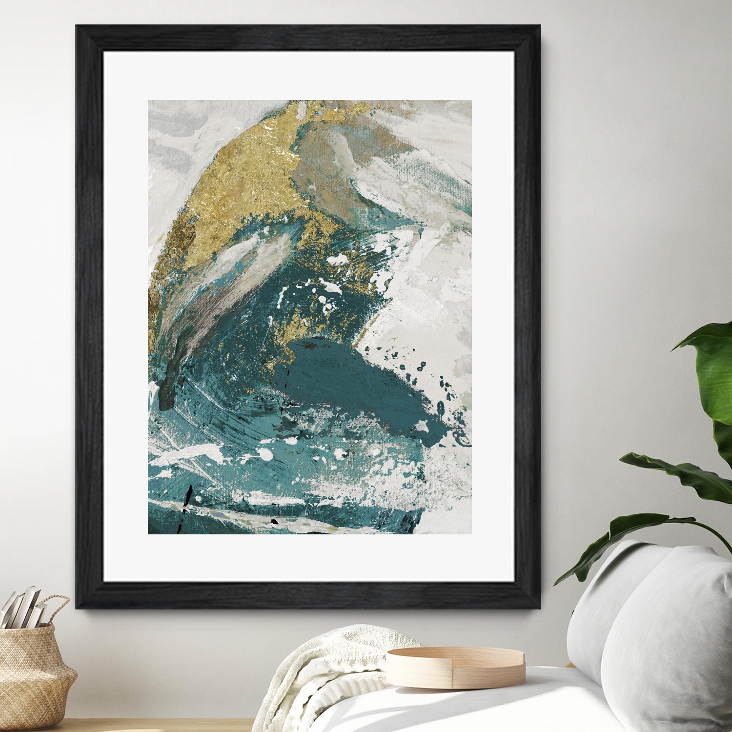 Riviera IV by Ruth Palmer on GIANT ART - white abstract