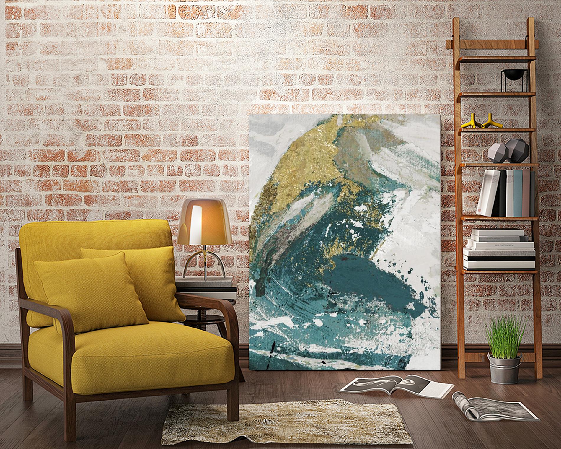 Riviera IV by Ruth Palmer on GIANT ART - white abstract