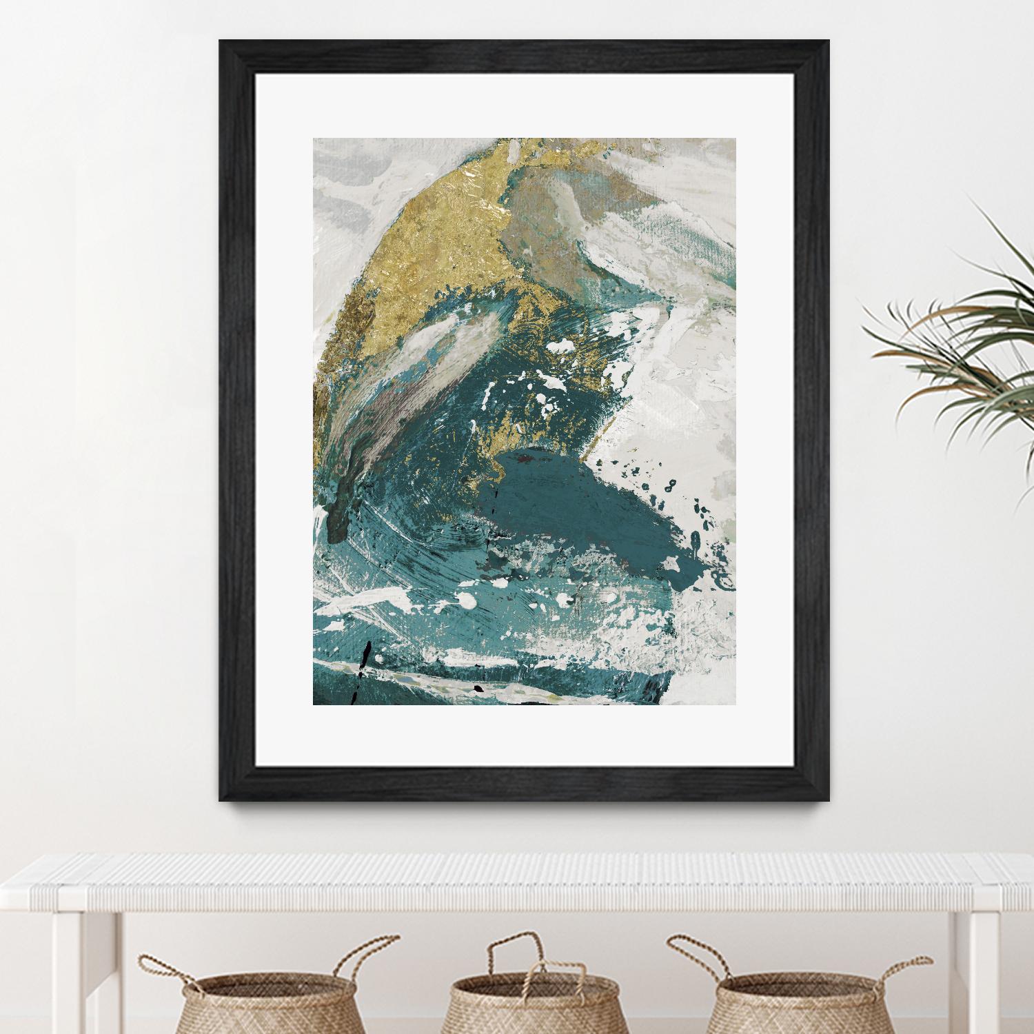 Riviera IV by Ruth Palmer on GIANT ART - white abstract