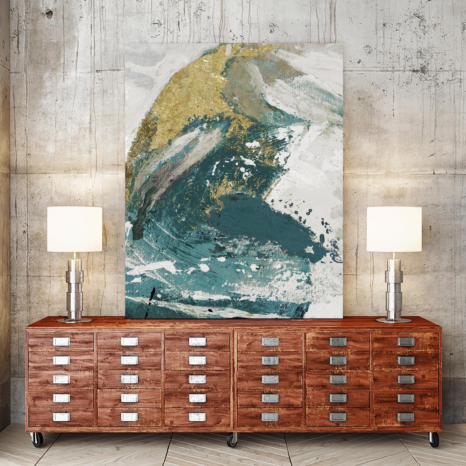 Riviera IV by Ruth Palmer on GIANT ART - white abstract