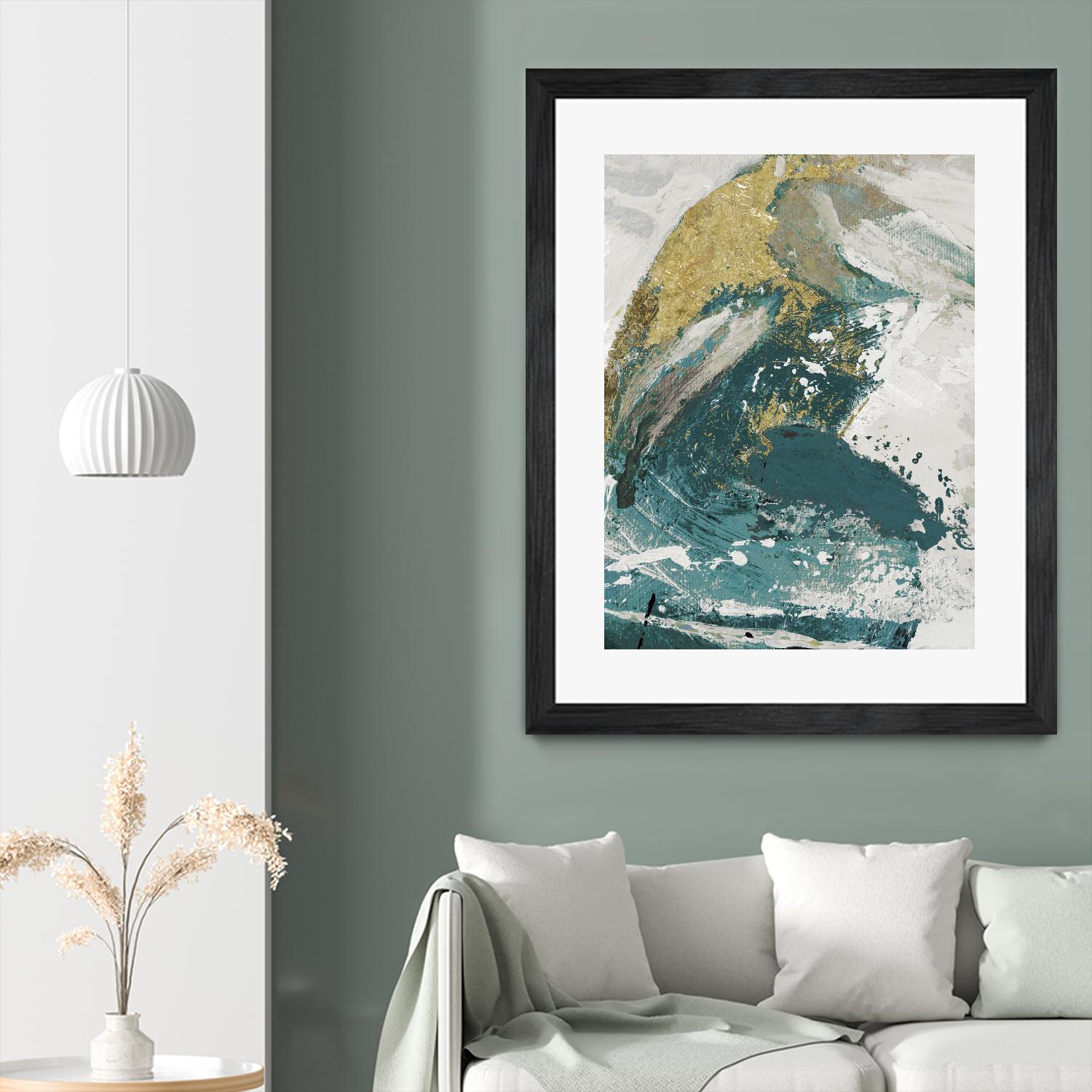 Riviera IV by Ruth Palmer on GIANT ART - white abstract