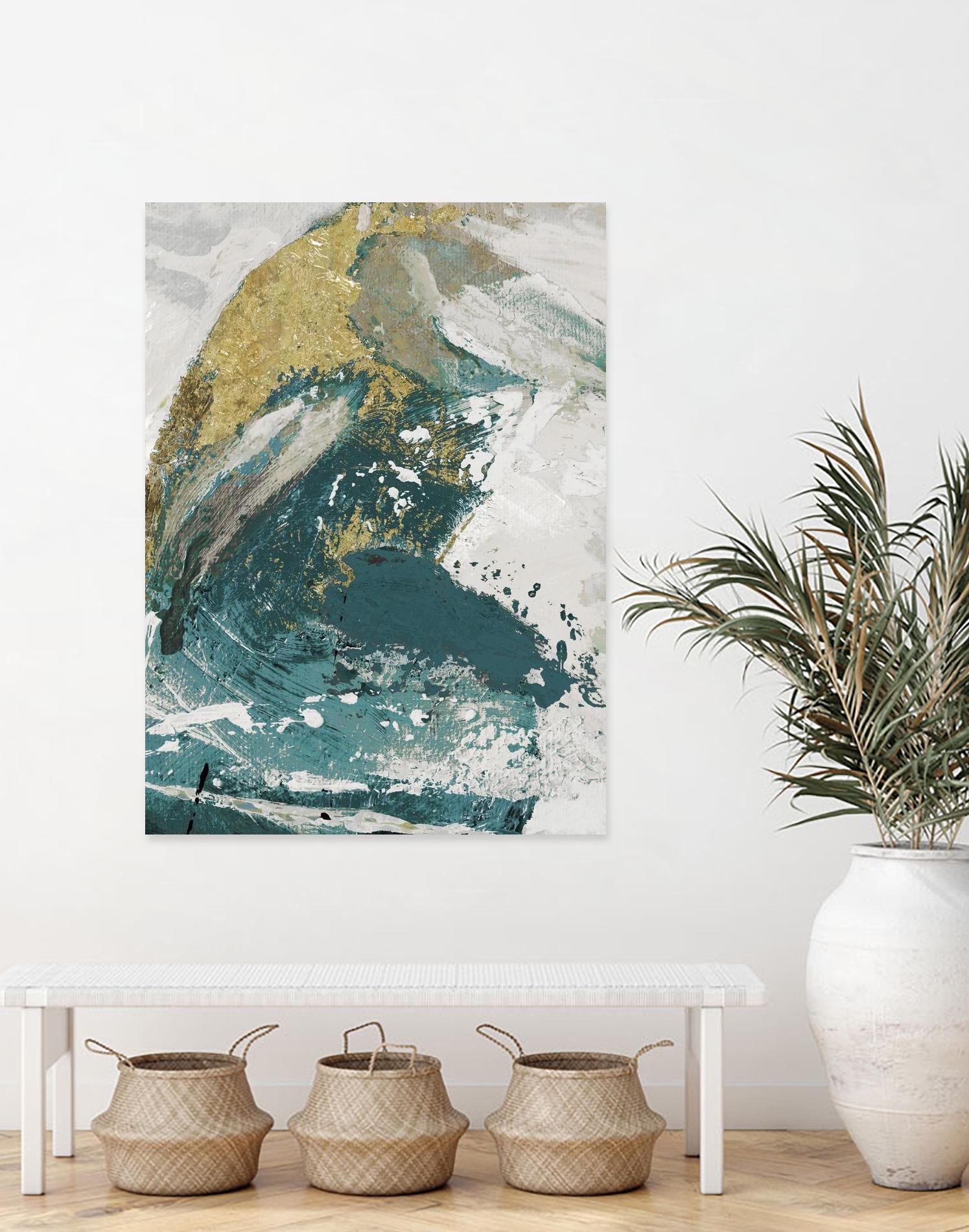 Riviera IV by Ruth Palmer on GIANT ART - white abstract