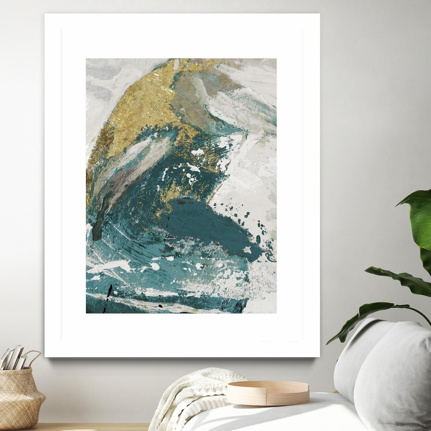 Riviera IV by Ruth Palmer on GIANT ART - white abstract