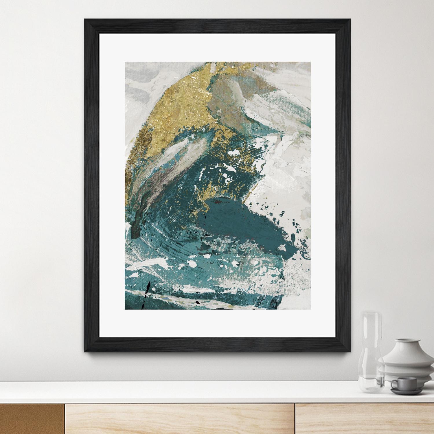 Riviera IV by Ruth Palmer on GIANT ART - white abstract