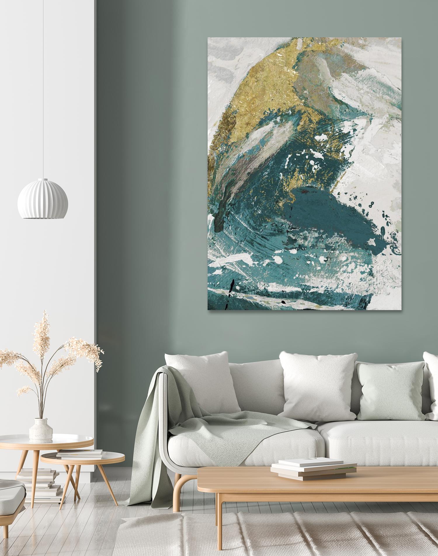 Riviera IV by Ruth Palmer on GIANT ART - white abstract