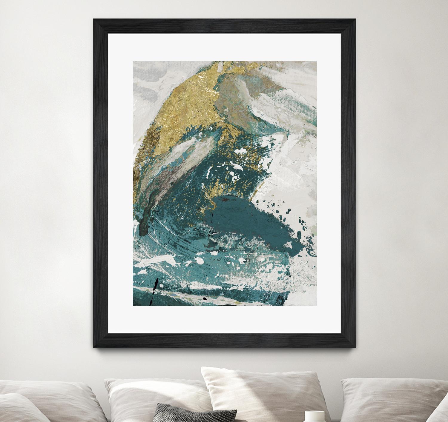 Riviera IV by Ruth Palmer on GIANT ART - white abstract