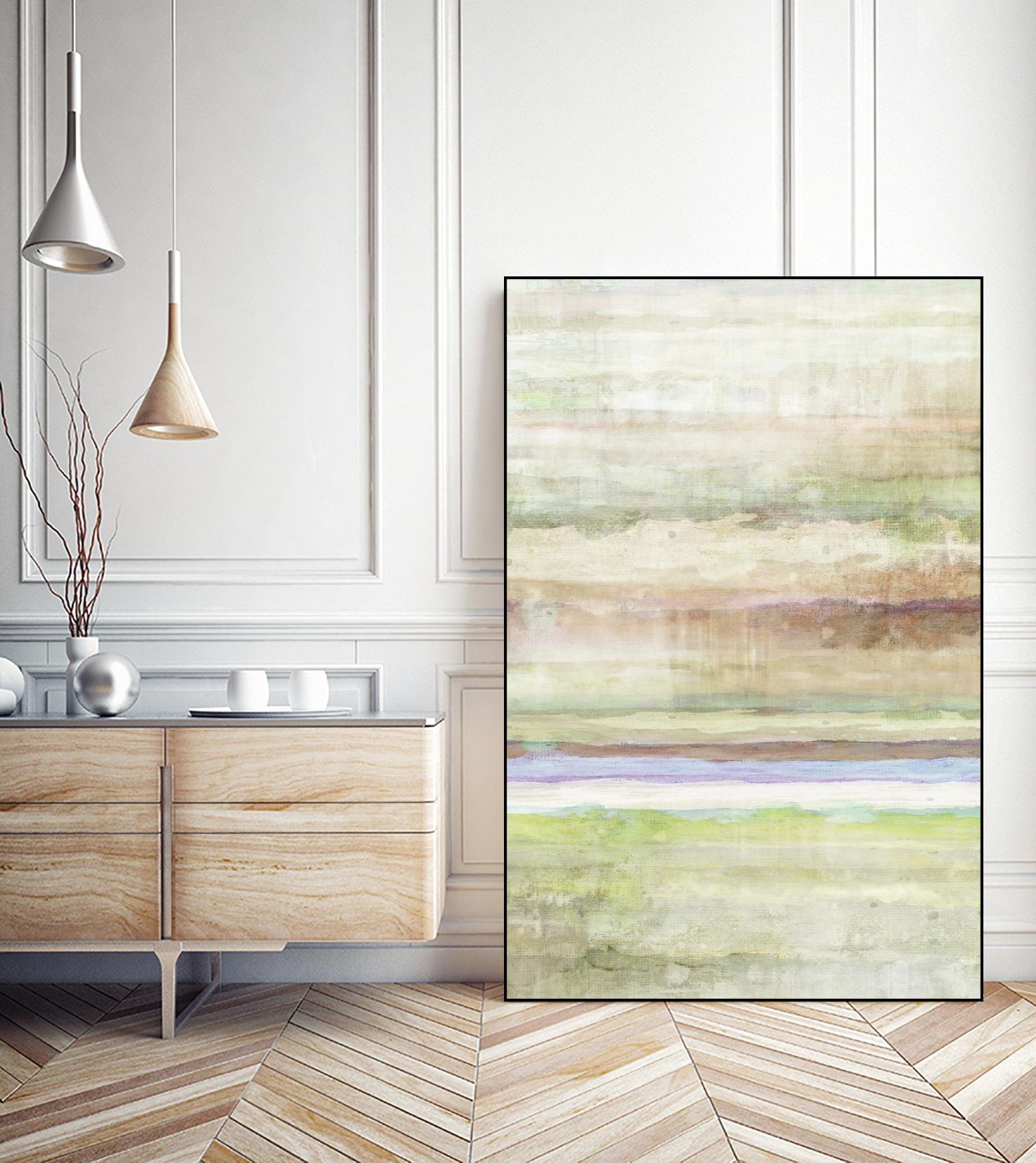 Summer Splash I by Ruth Palmer on GIANT ART - red abstract