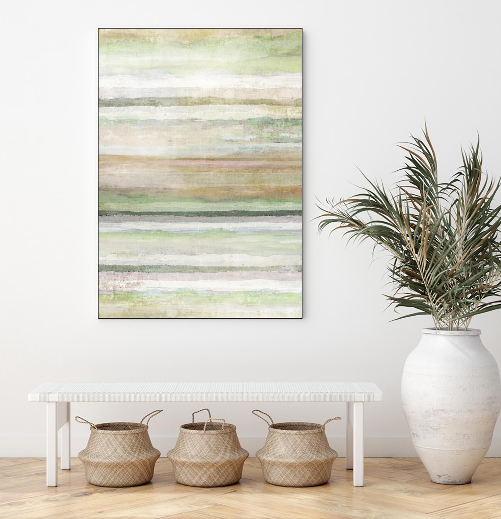 Summer Splash II by Ruth Palmer on GIANT ART - white abstract