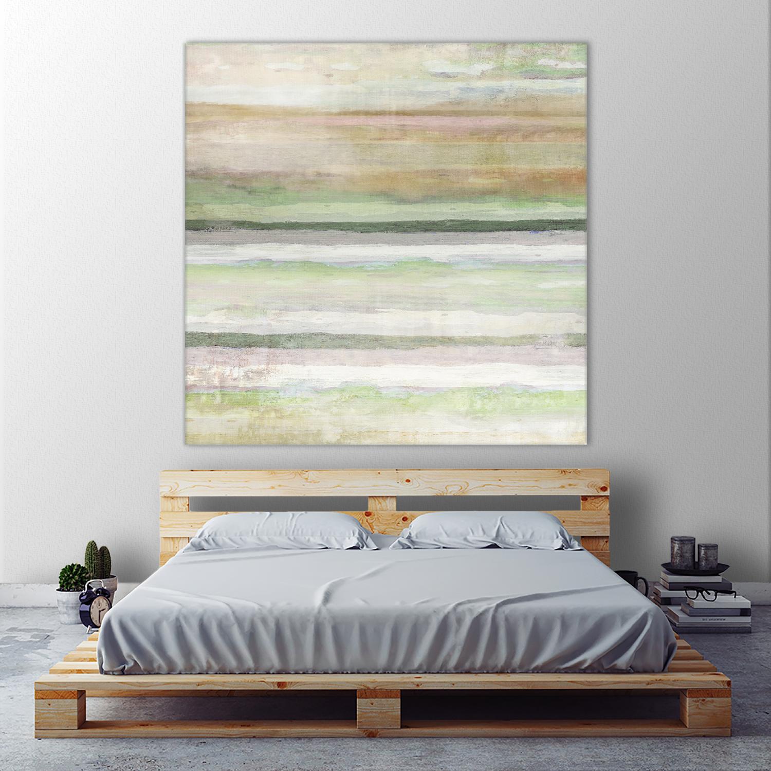 Splash of Summer I by Ruth Palmer on GIANT ART - beige abstract