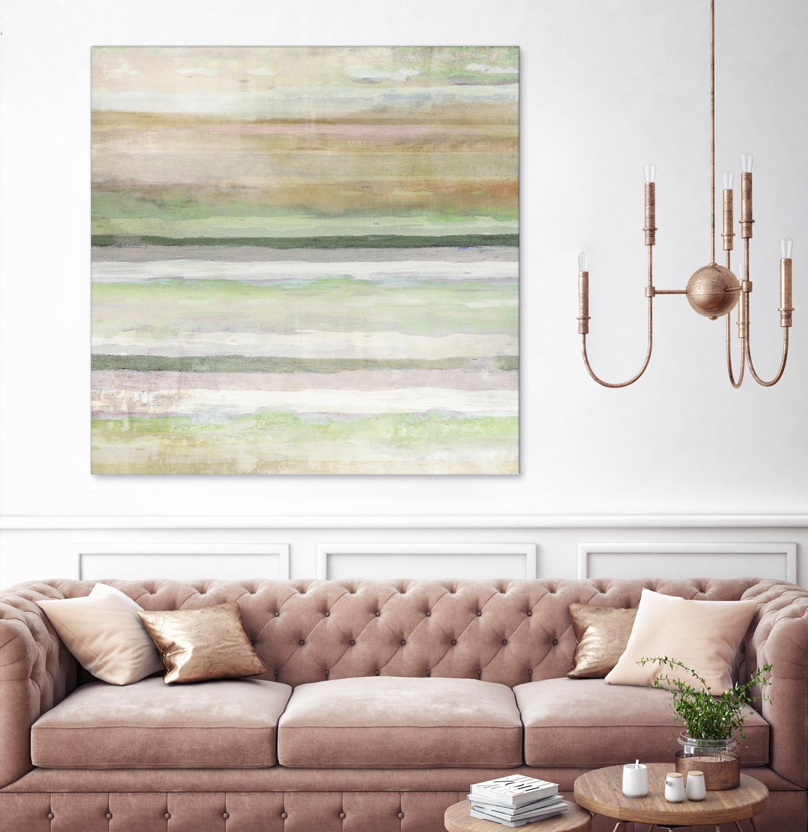 Splash of Summer I by Ruth Palmer on GIANT ART - beige abstract